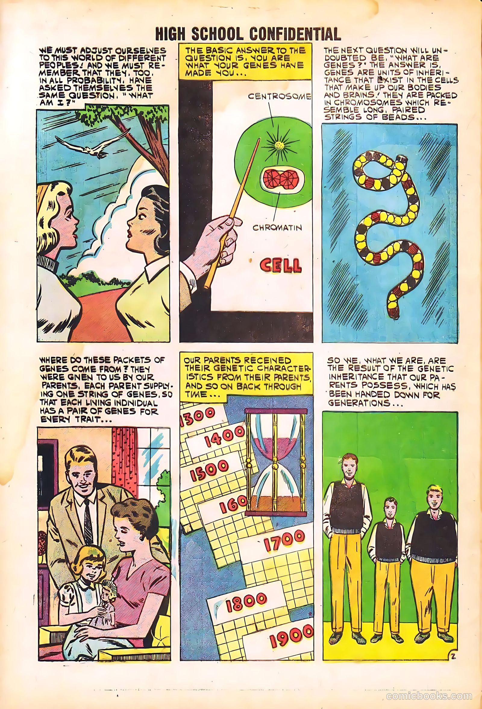 High School Confidential Diary #4 (1960) — page 32