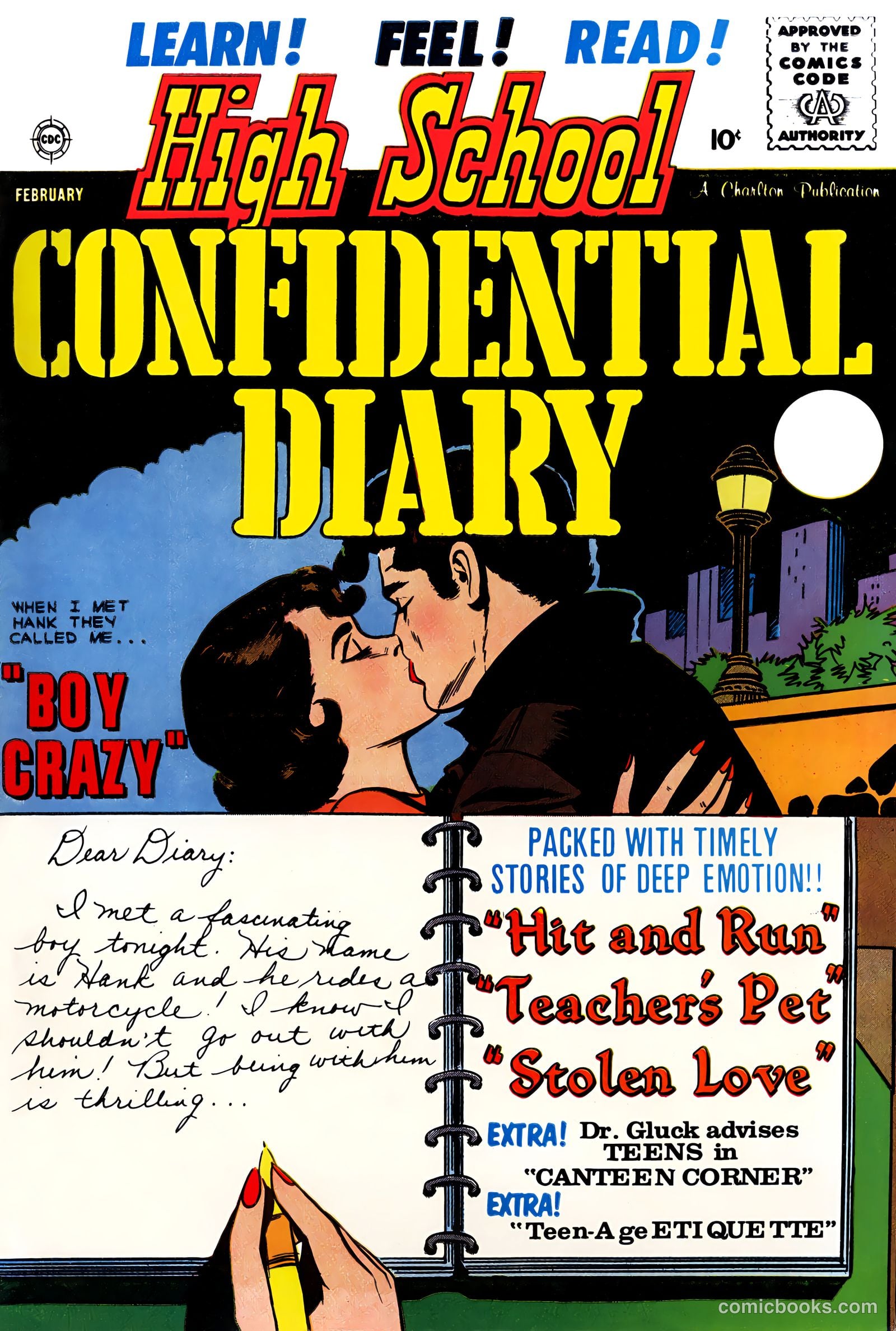 High School Confidential Diary #5 cover