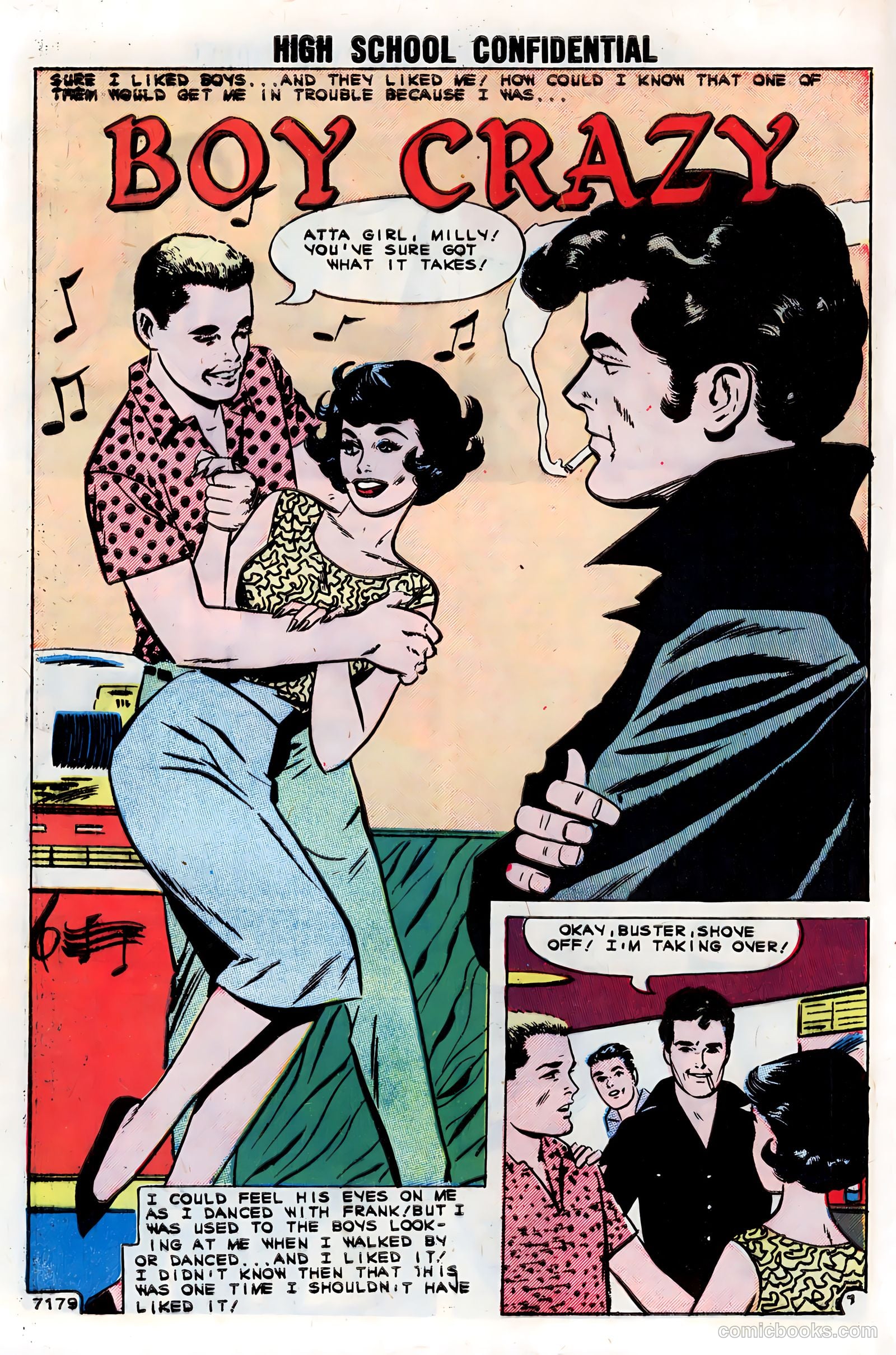 High School Confidential Diary #5 (1961) — page 8