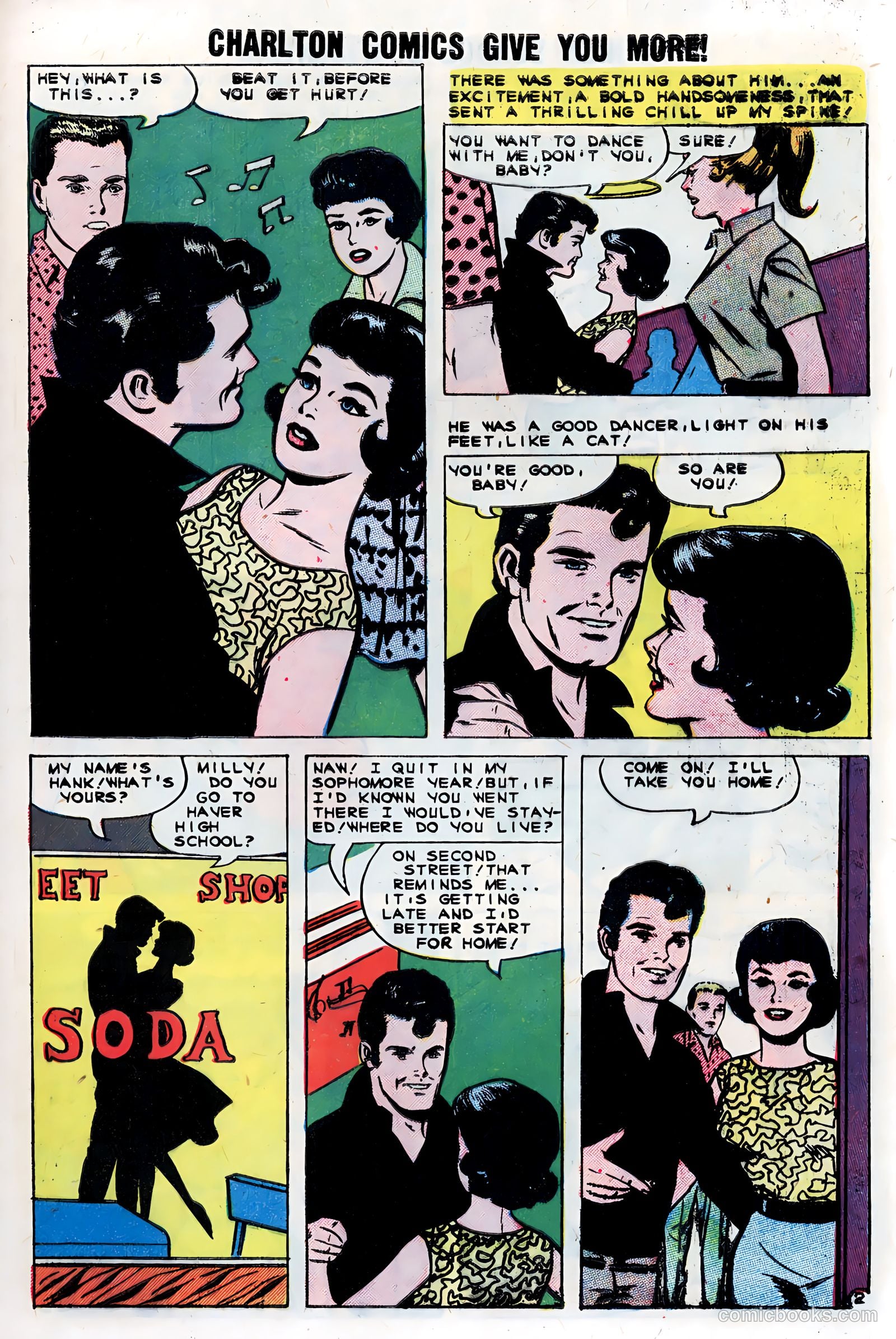 High School Confidential Diary #5 (1961) — page 9