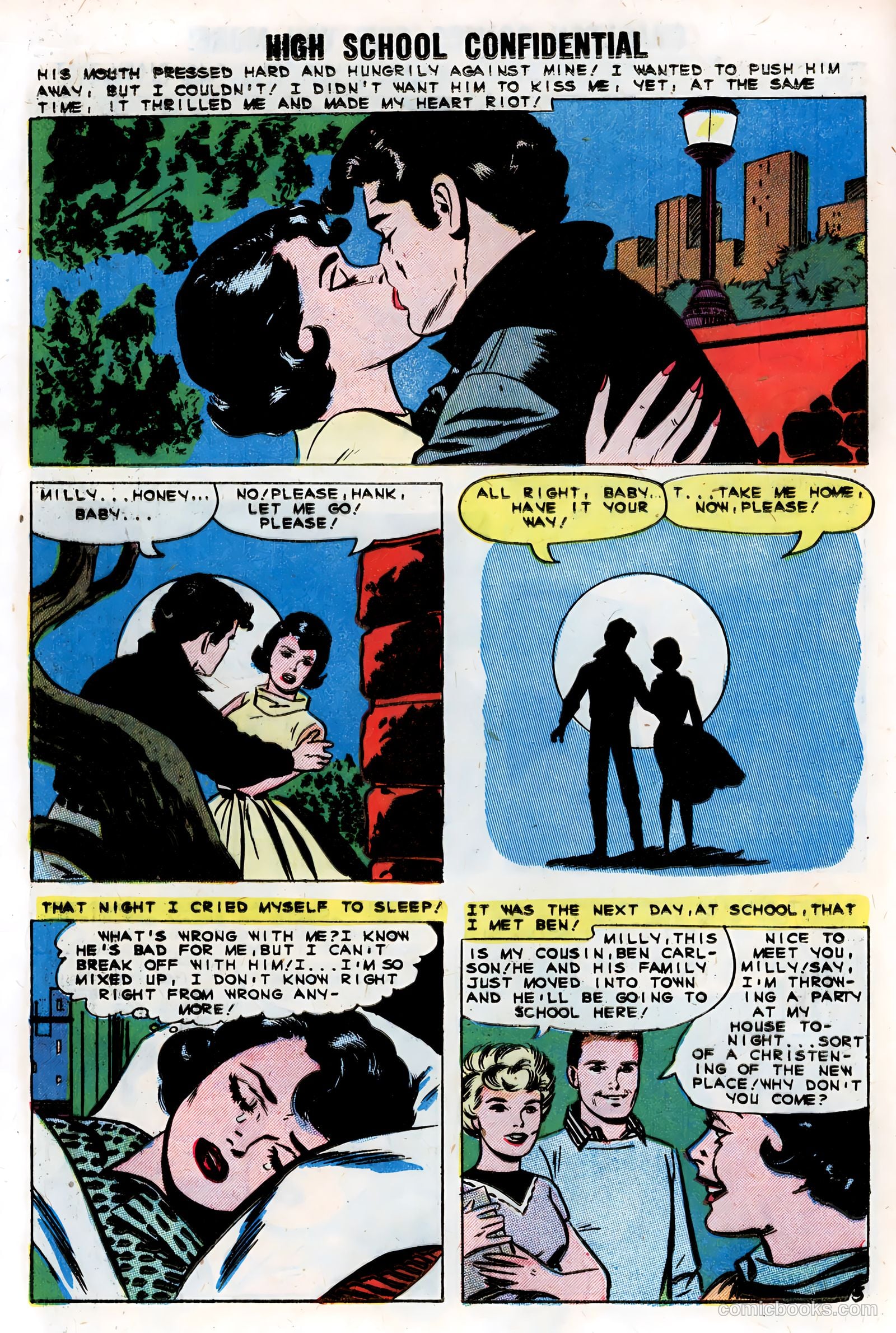 High School Confidential Diary #5 (1961) — page 12
