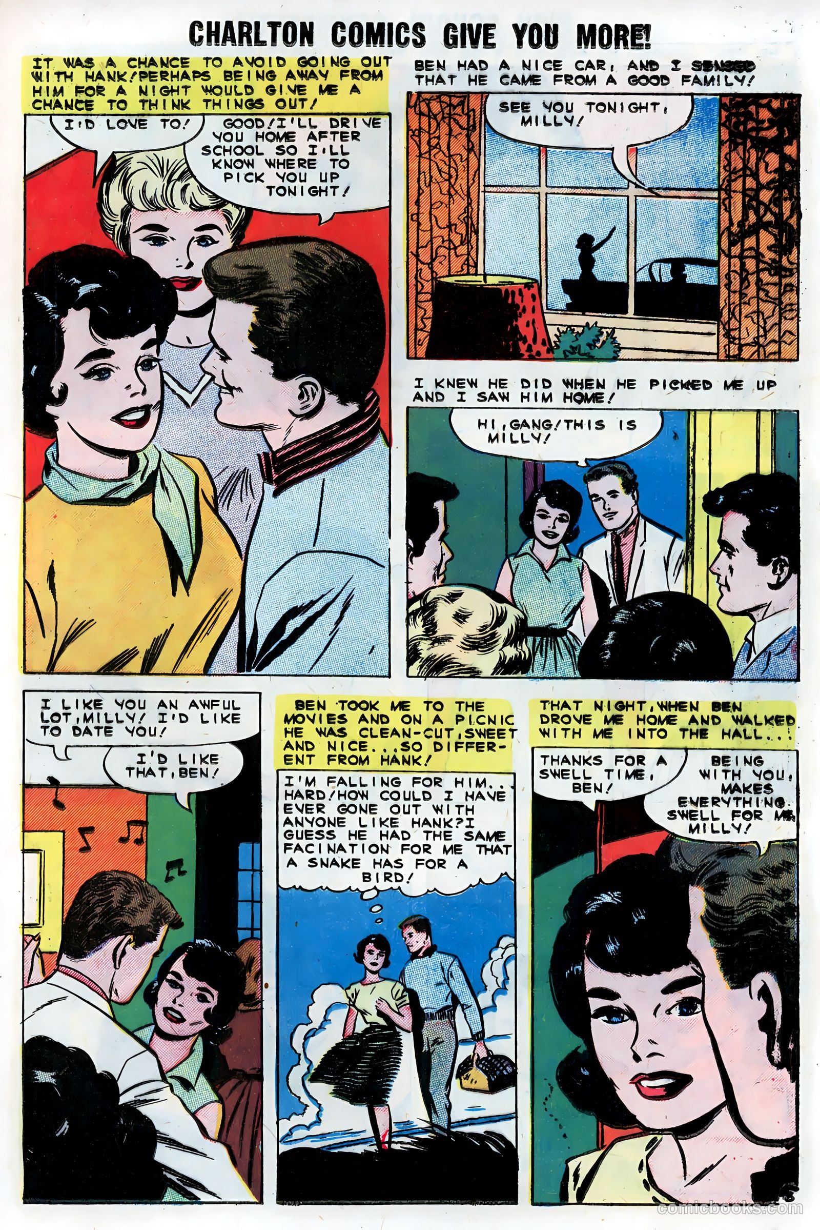 High School Confidential Diary #5 (1961) — page 13