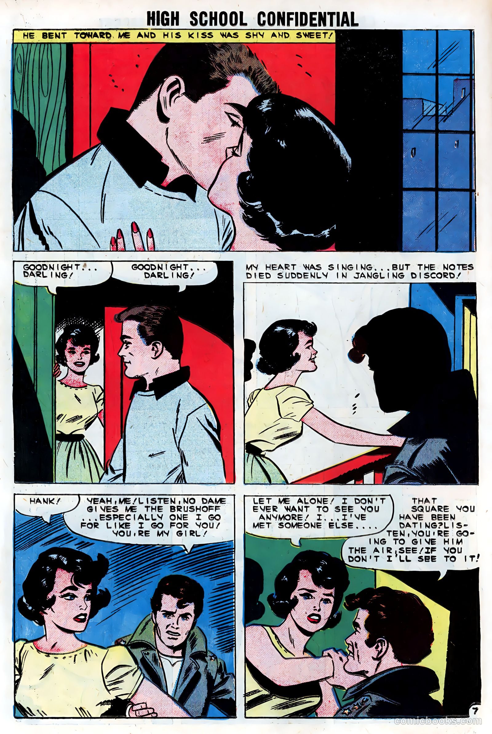 High School Confidential Diary #5 (1961) — page 14
