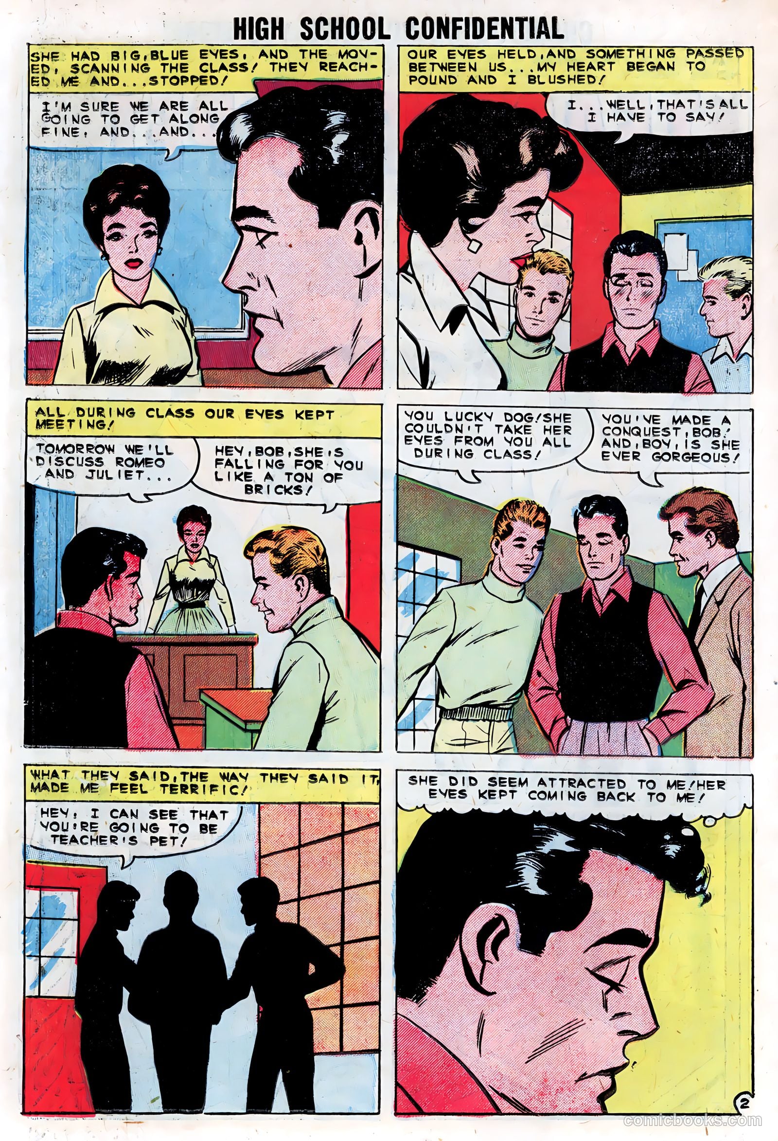 High School Confidential Diary #5 (1961) — page 22
