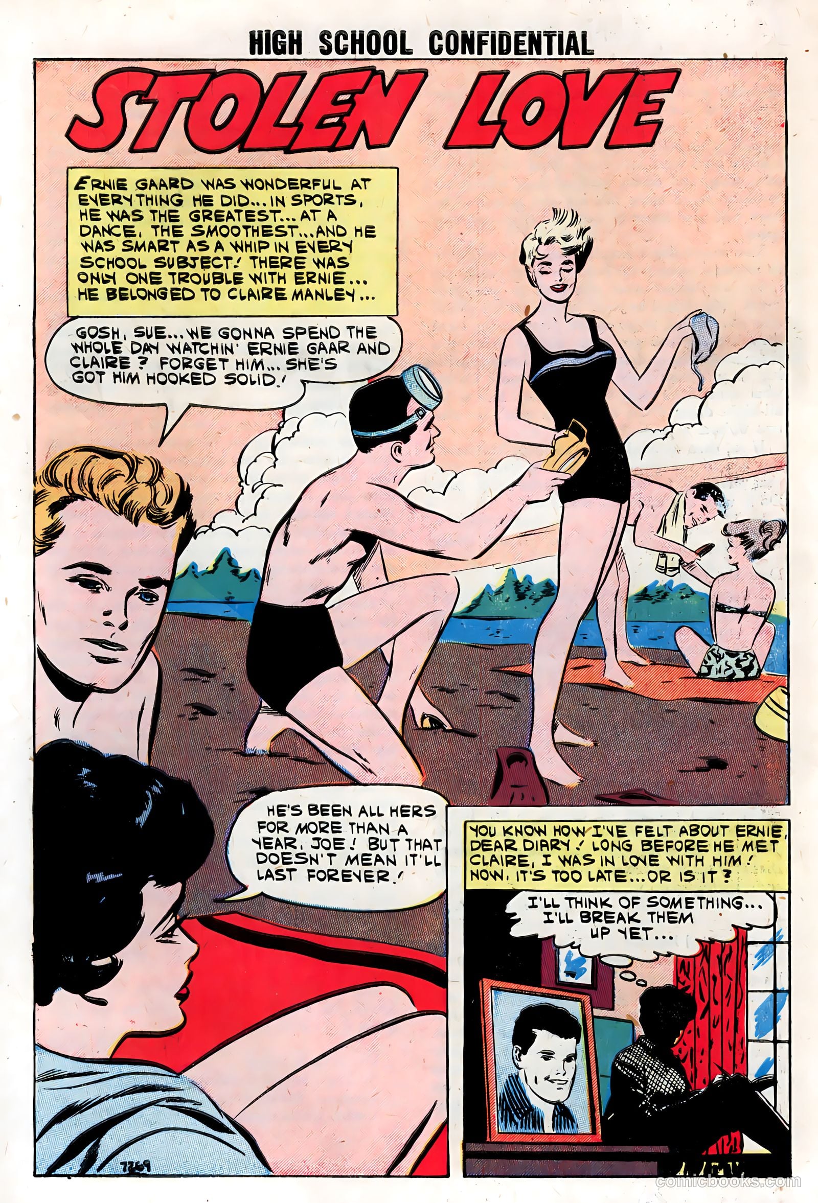 High School Confidential Diary #5 (1961) — page 30