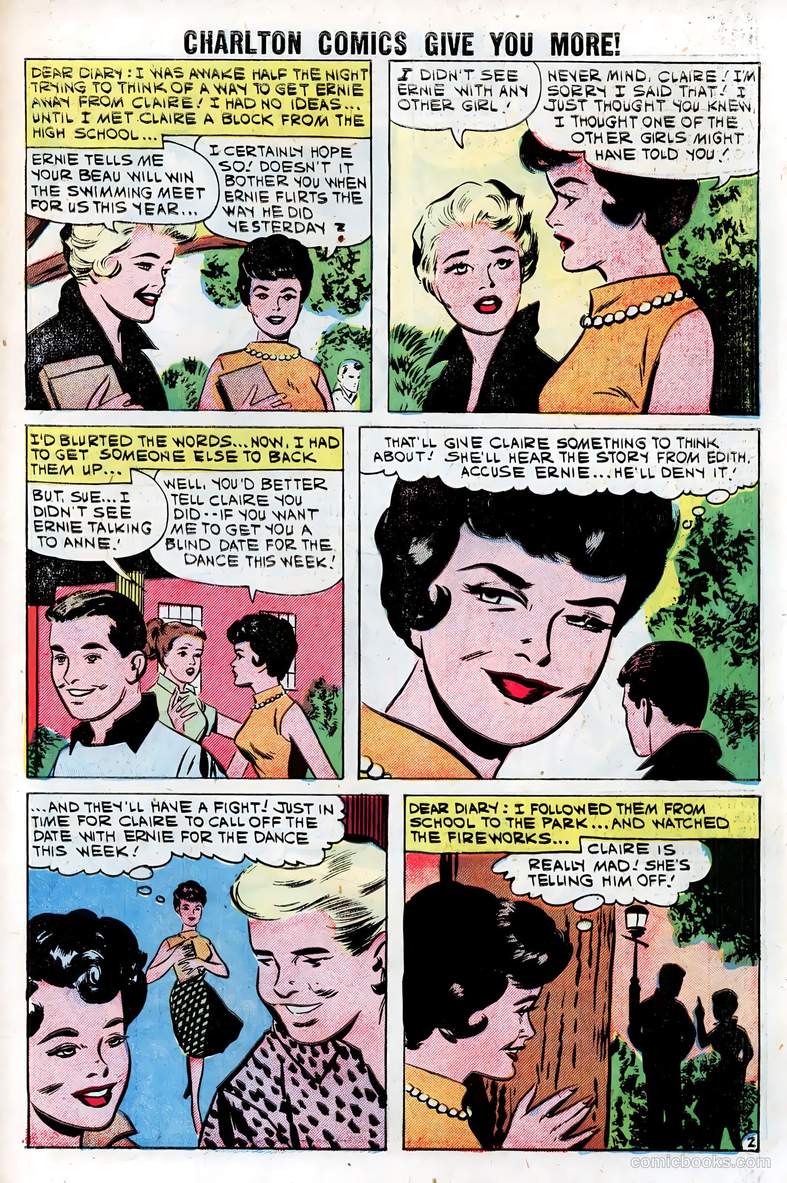 High School Confidential Diary #5 (1961) — page 31