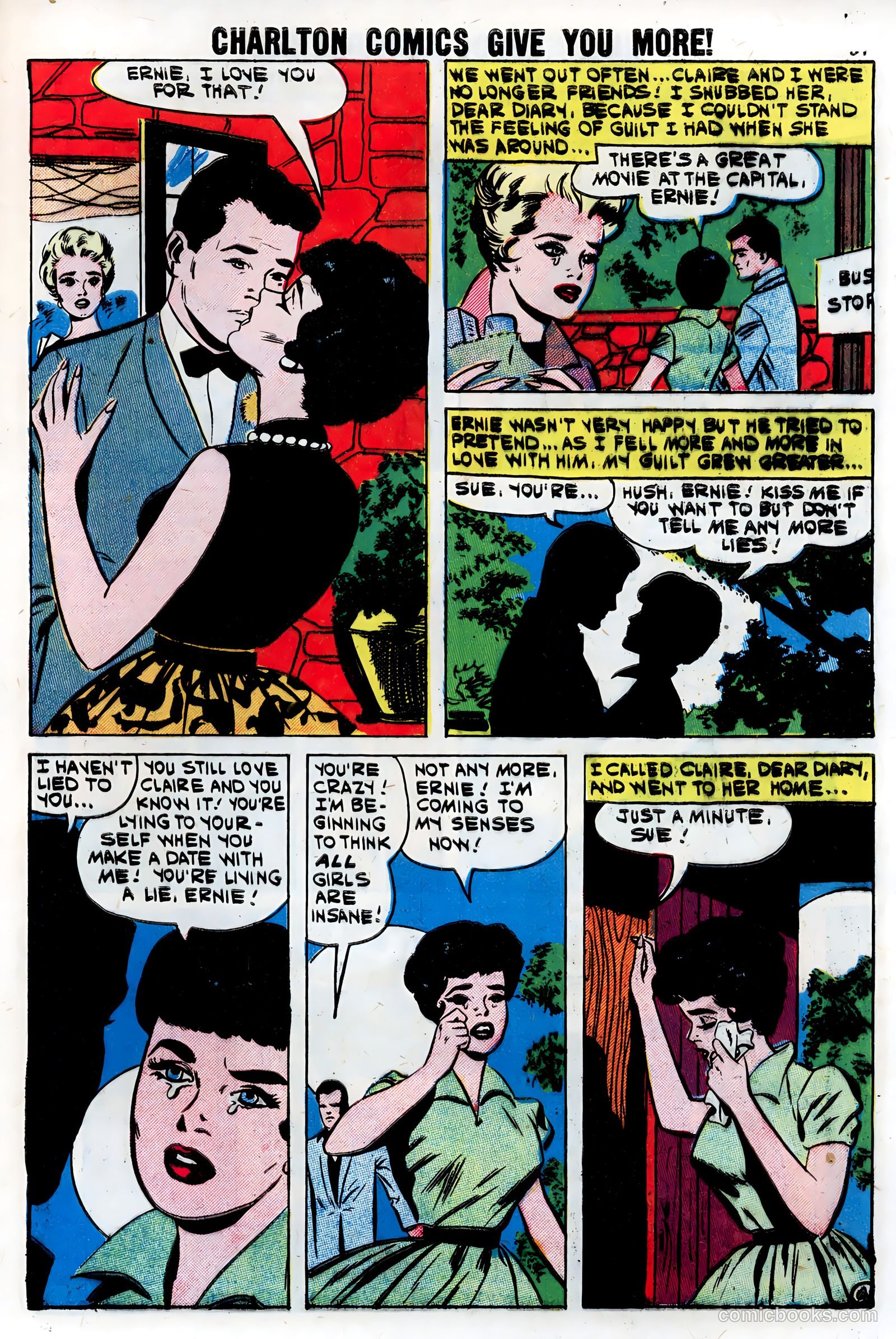 High School Confidential Diary #5 (1961) — page 33