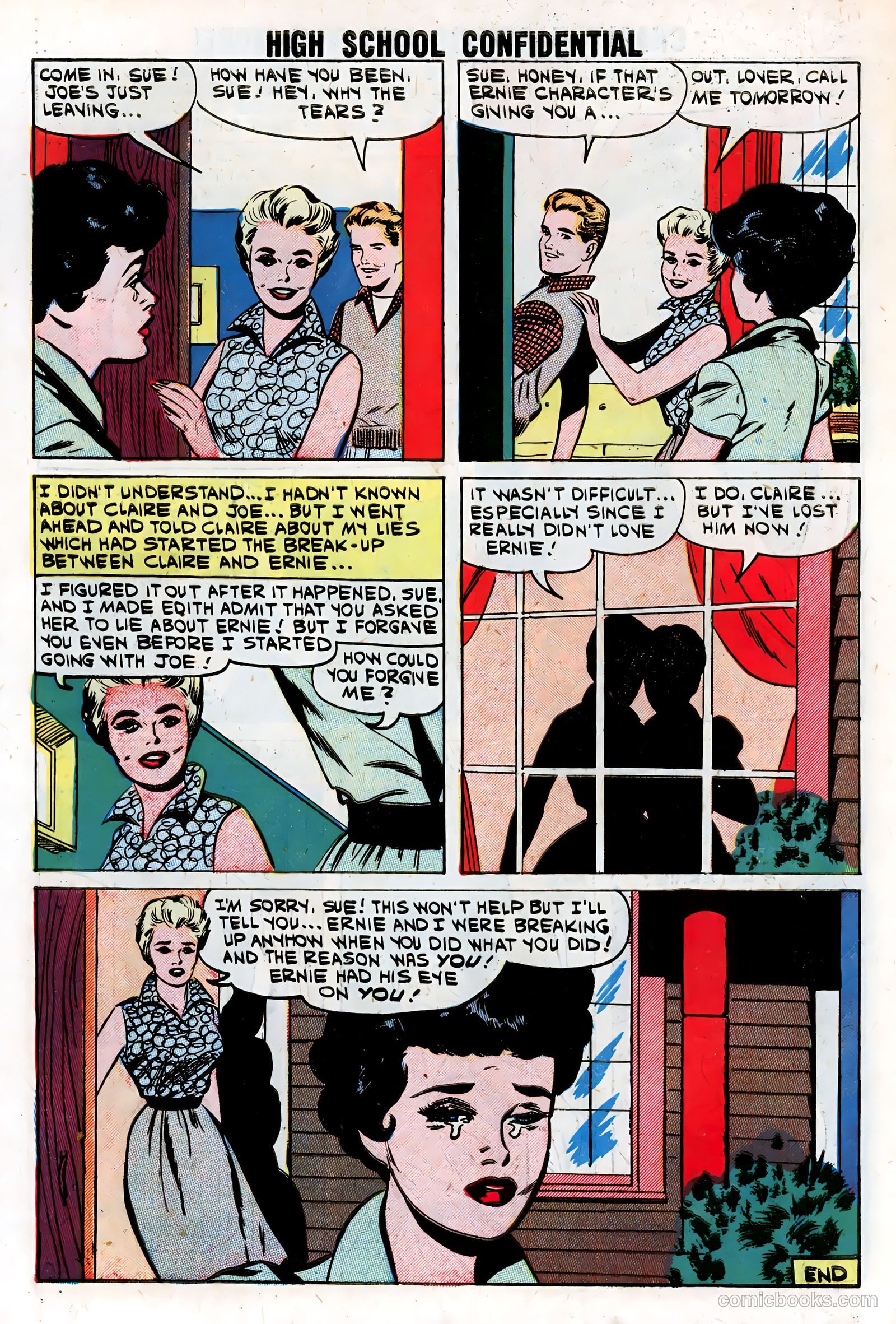 High School Confidential Diary #5 (1961) — page 34