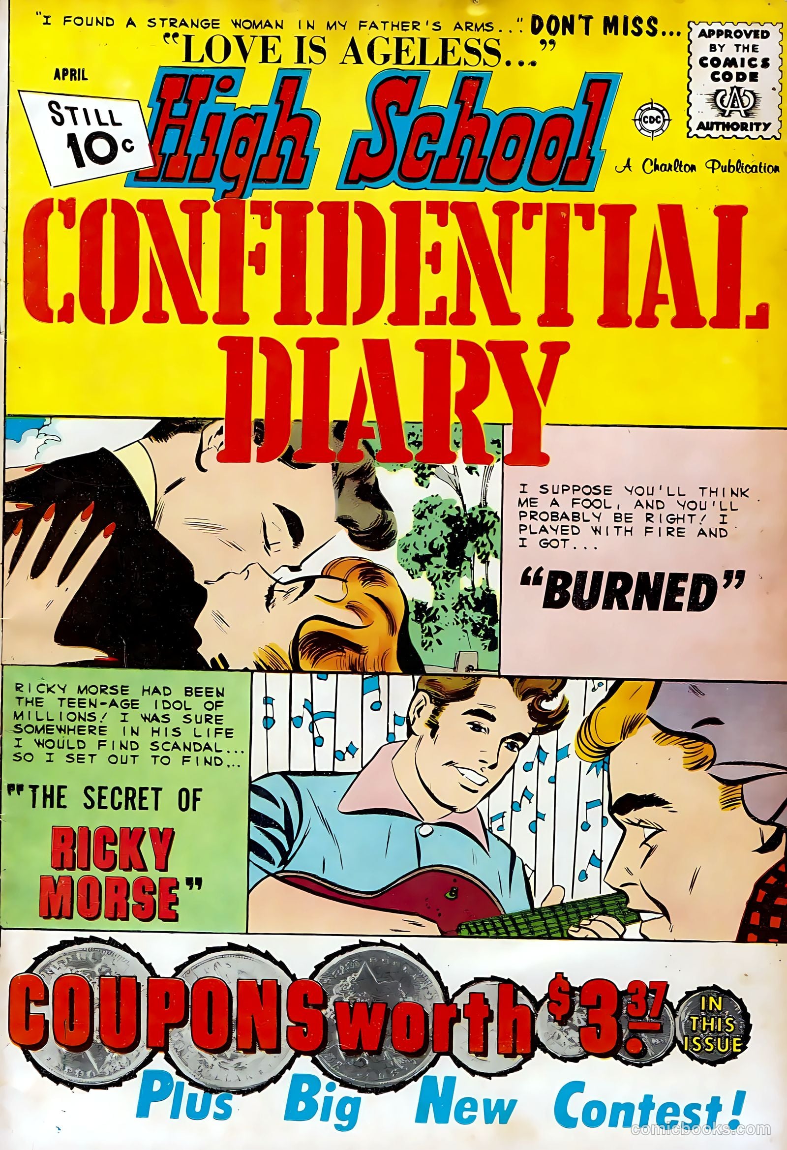 High School Confidential Diary #6 cover