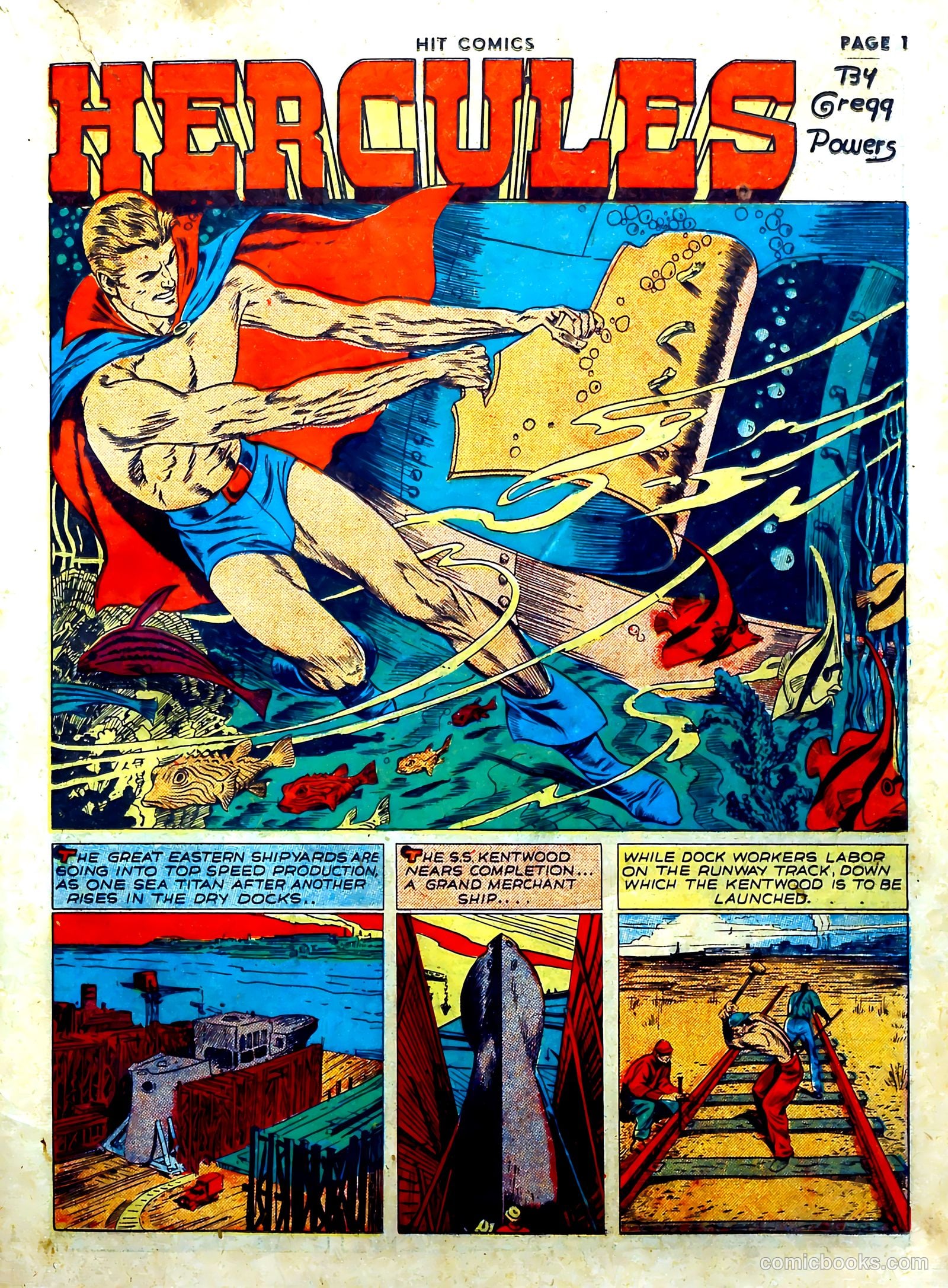 Hit Comics #11 (1941) — page 3 of 68