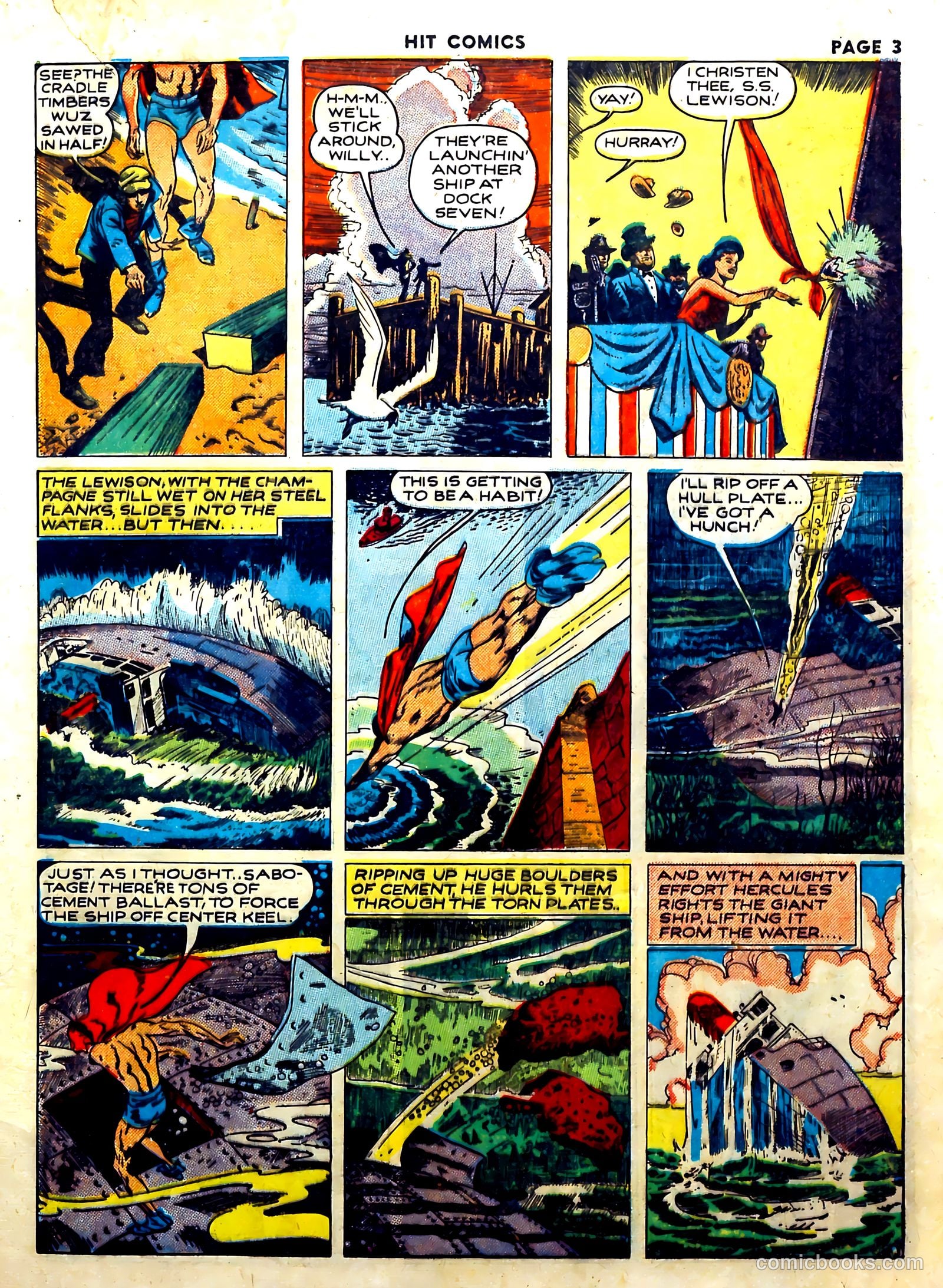 Hit Comics #11 (1941) — page 5 of 68