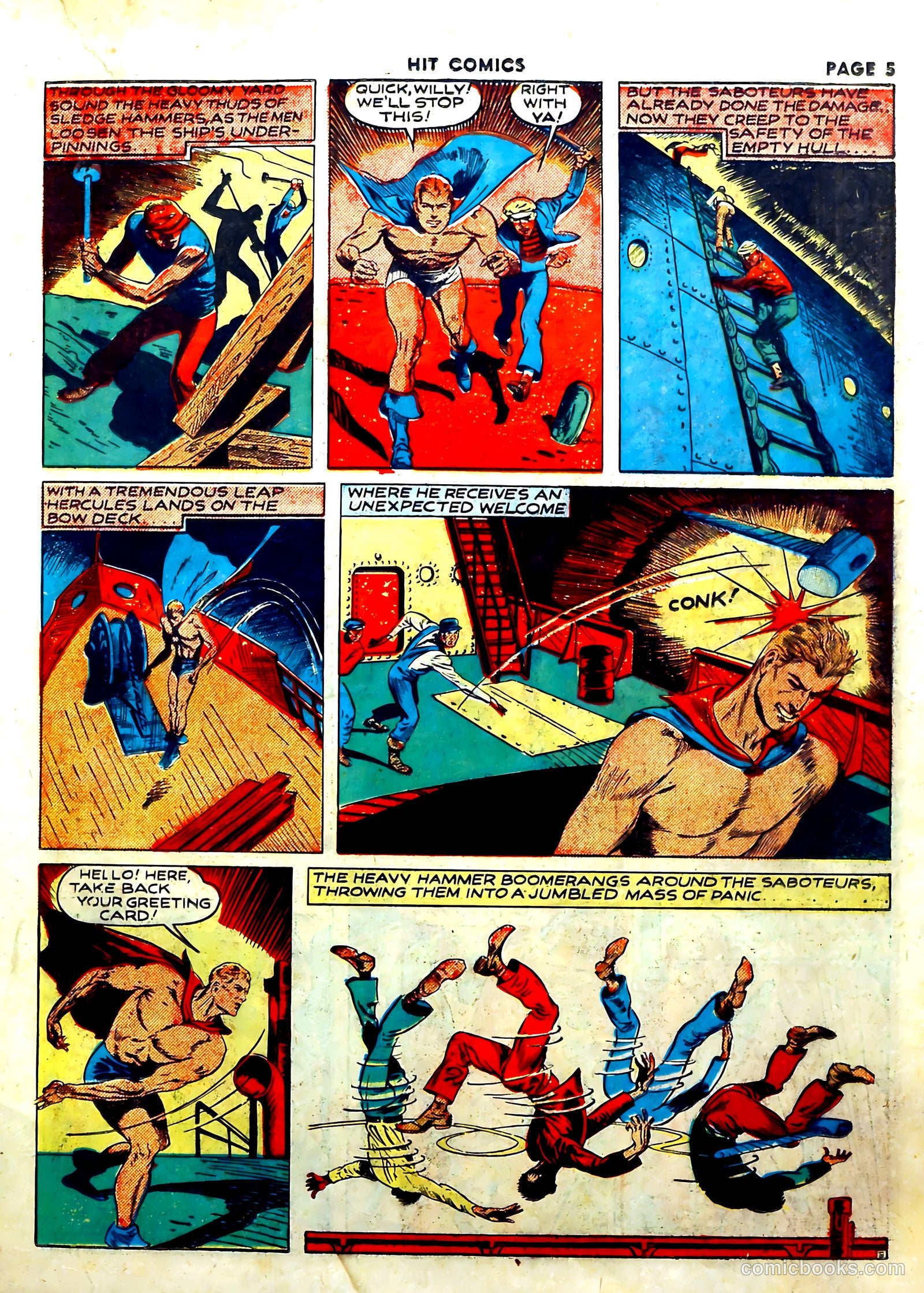 Hit Comics #11 (1941) — page 7 of 68
