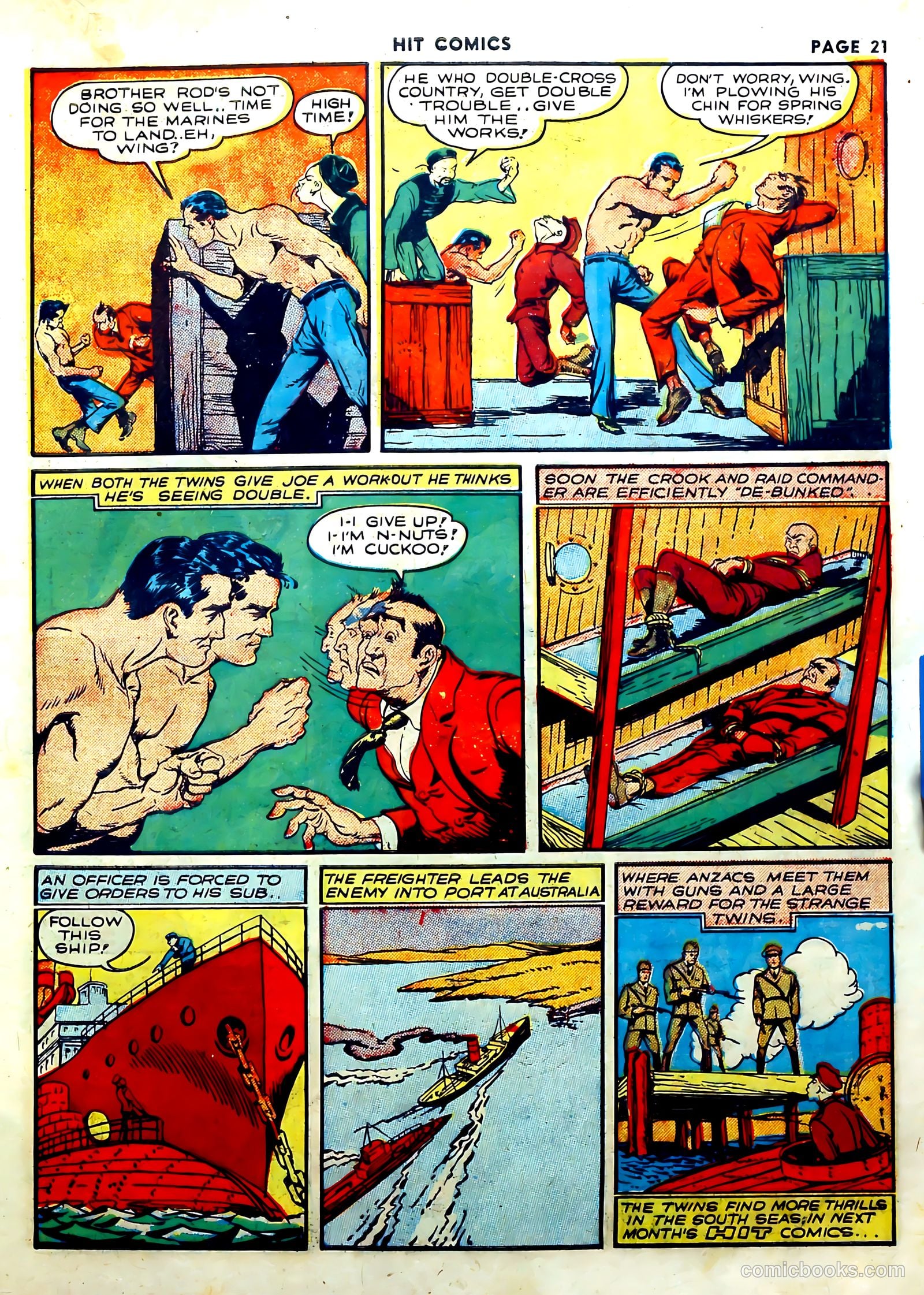 Hit Comics #11 (1941) — page 23 of 68
