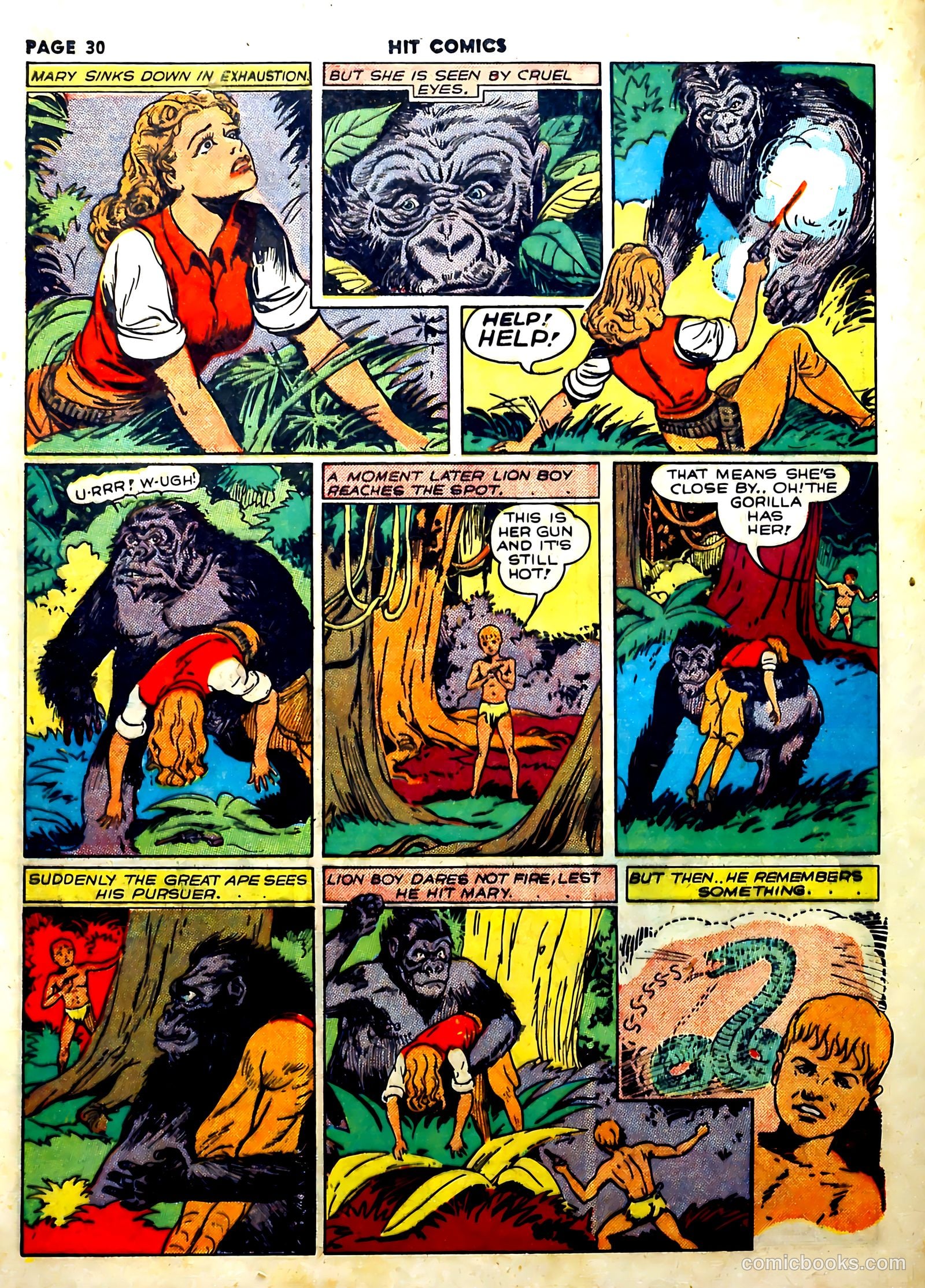Hit Comics #11 (1941) — page 32 of 68