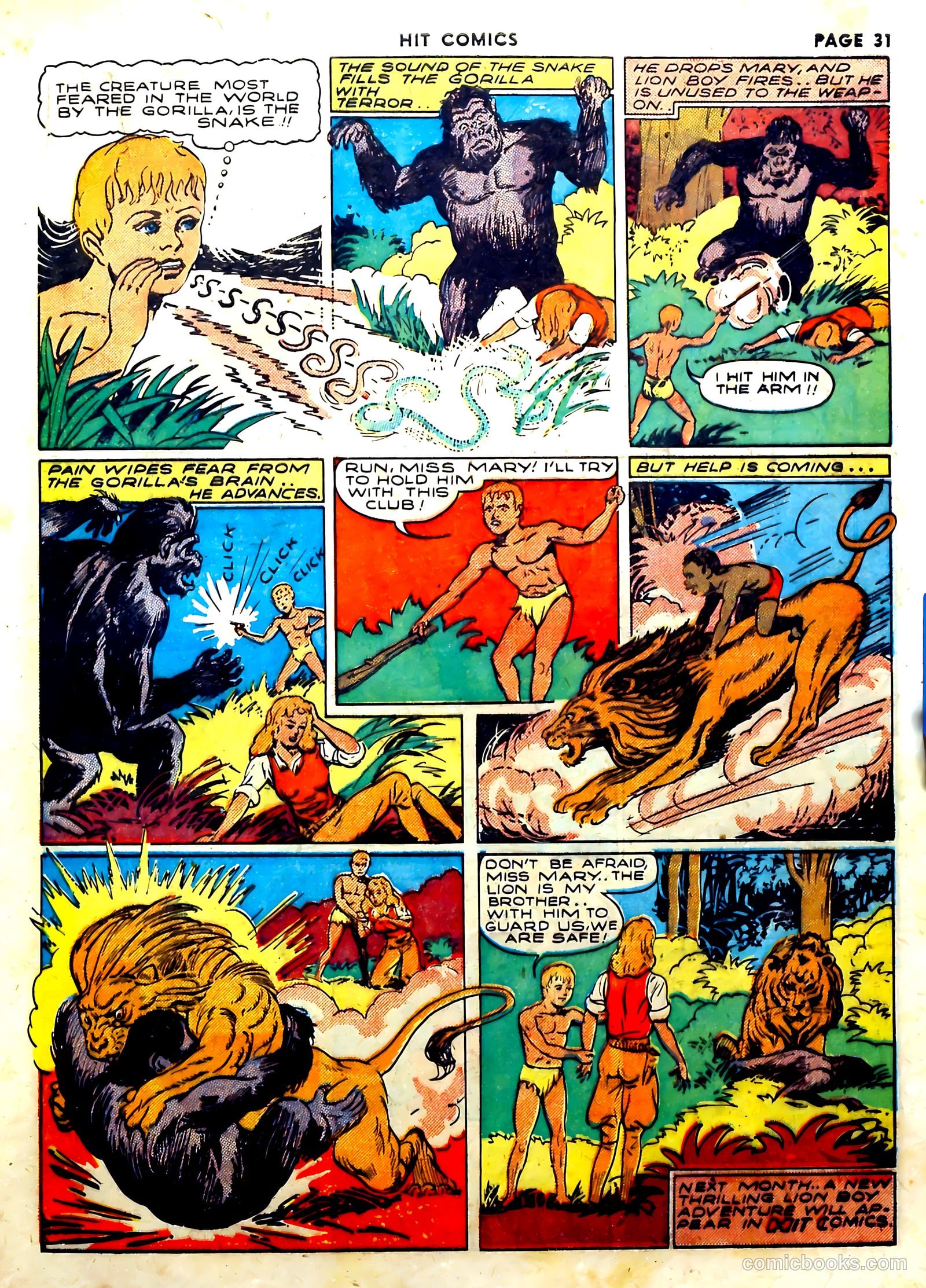 Hit Comics #11 (1941) — page 33 of 68