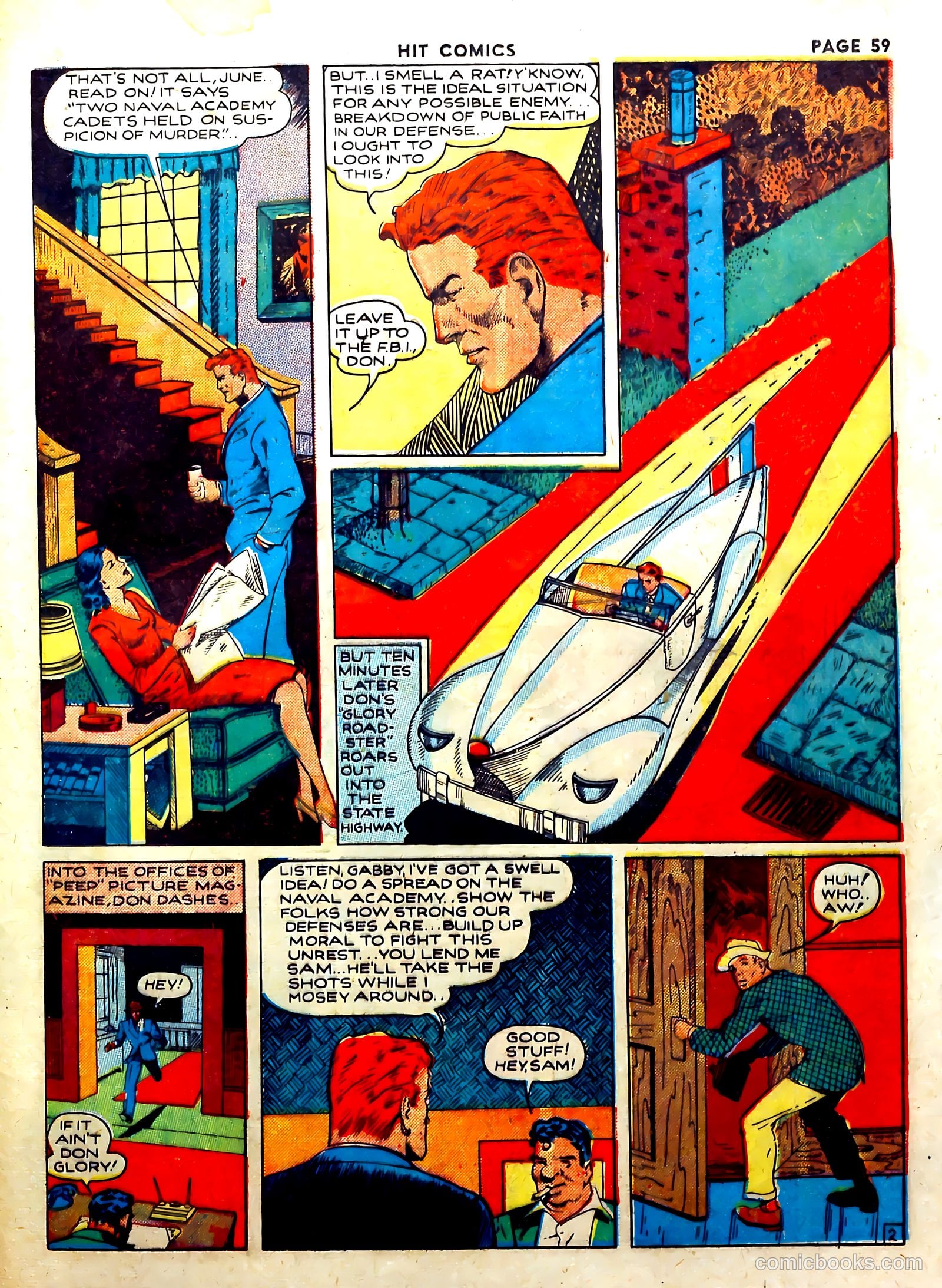 Hit Comics #11 (1941) — page 61 of 68