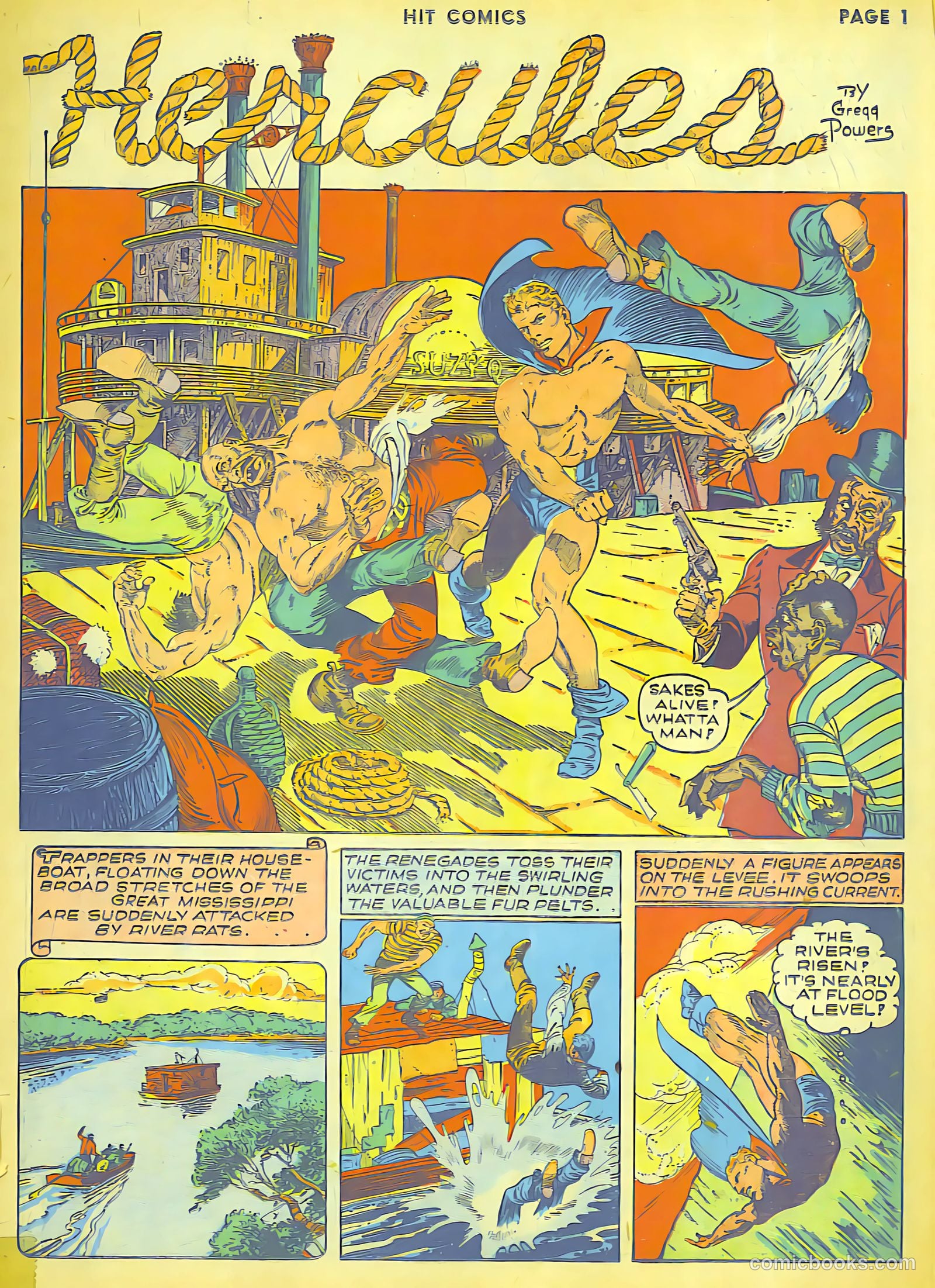 Hit Comics #13 (1941) — page 3 of 68