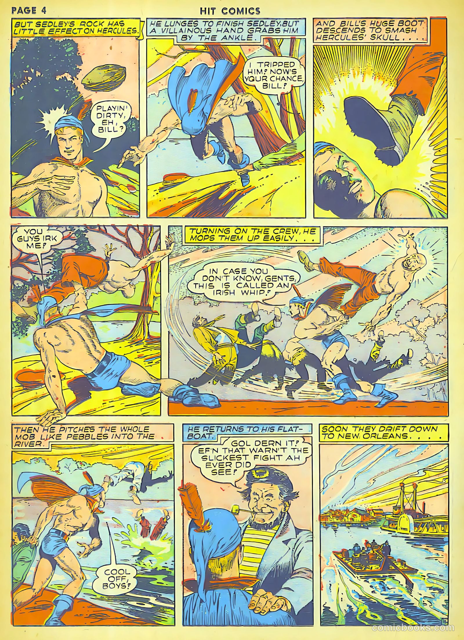 Hit Comics #13 (1941) — page 6 of 68