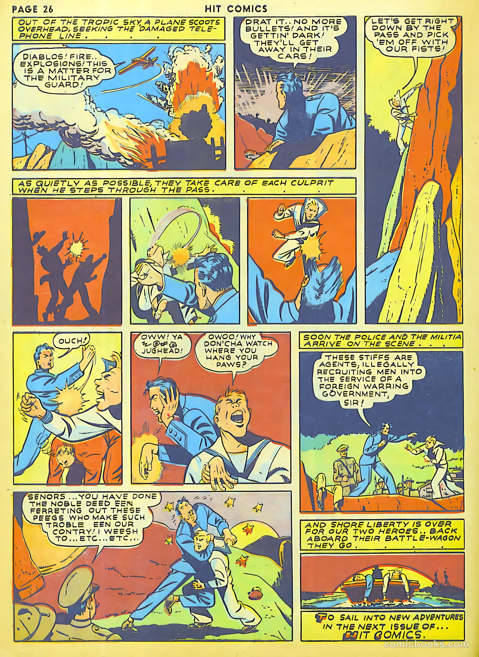 Hit Comics #13 (1941) — page 28 of 68