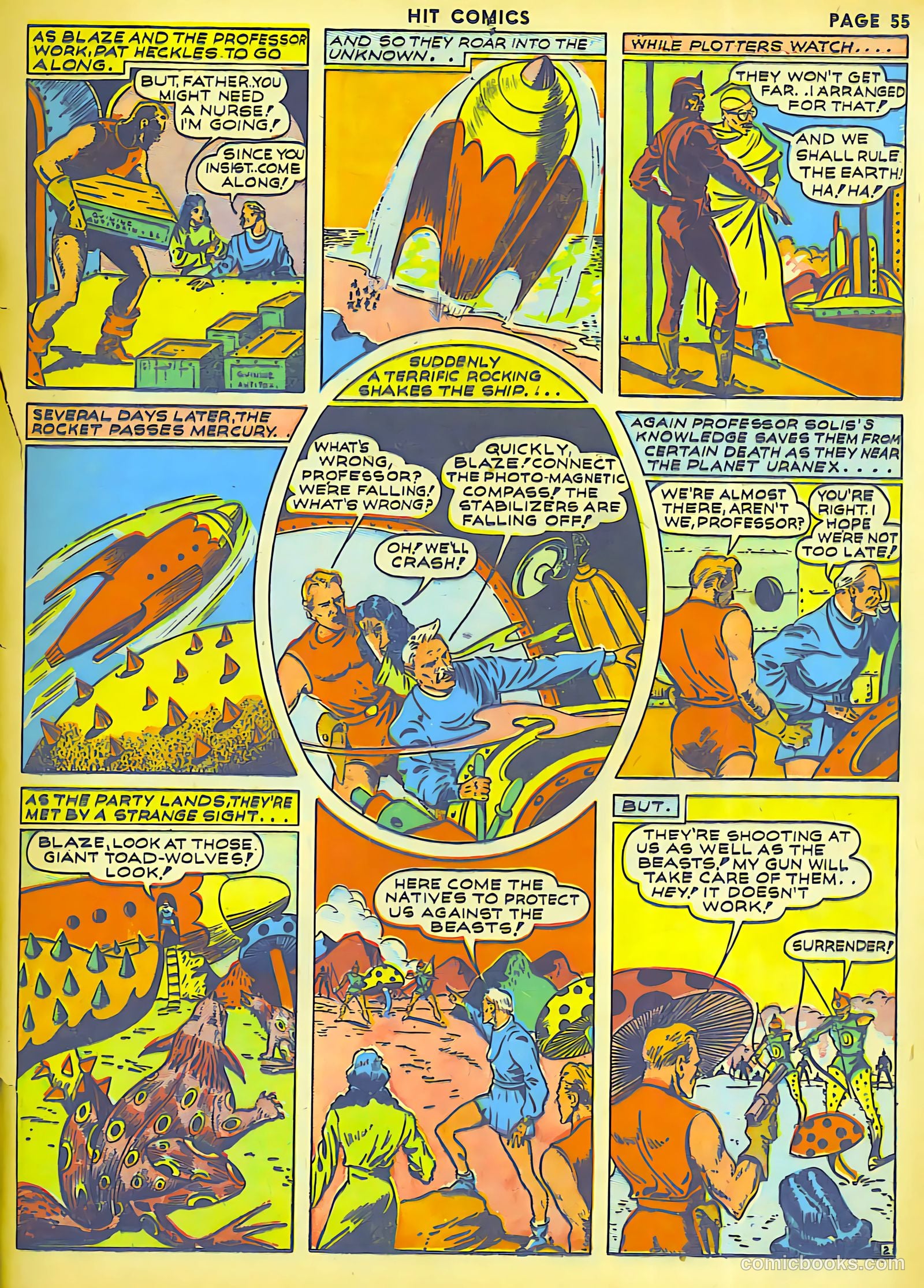 Hit Comics #13 (1941) — page 57 of 68