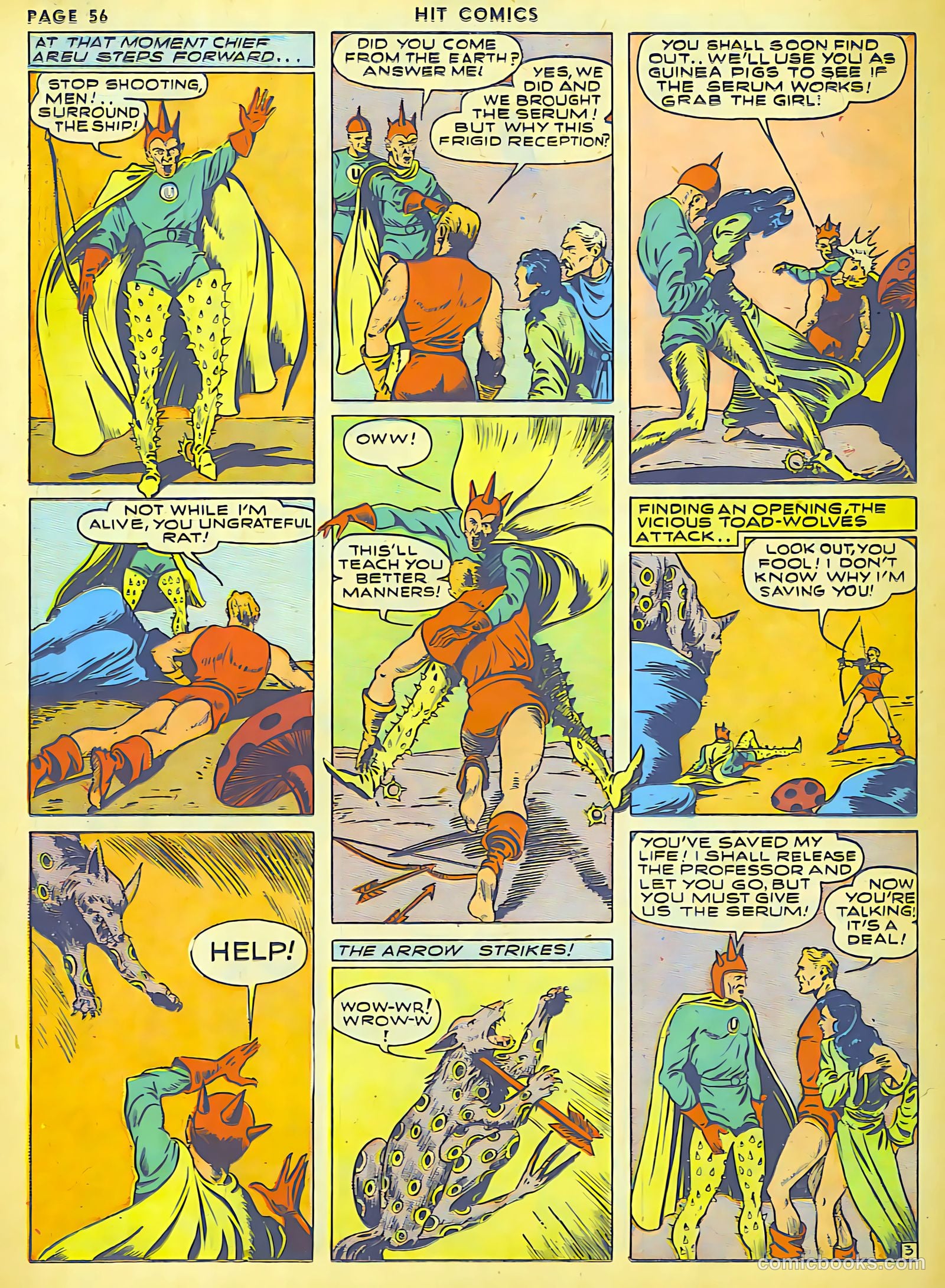 Hit Comics #13 (1941) — page 58 of 68