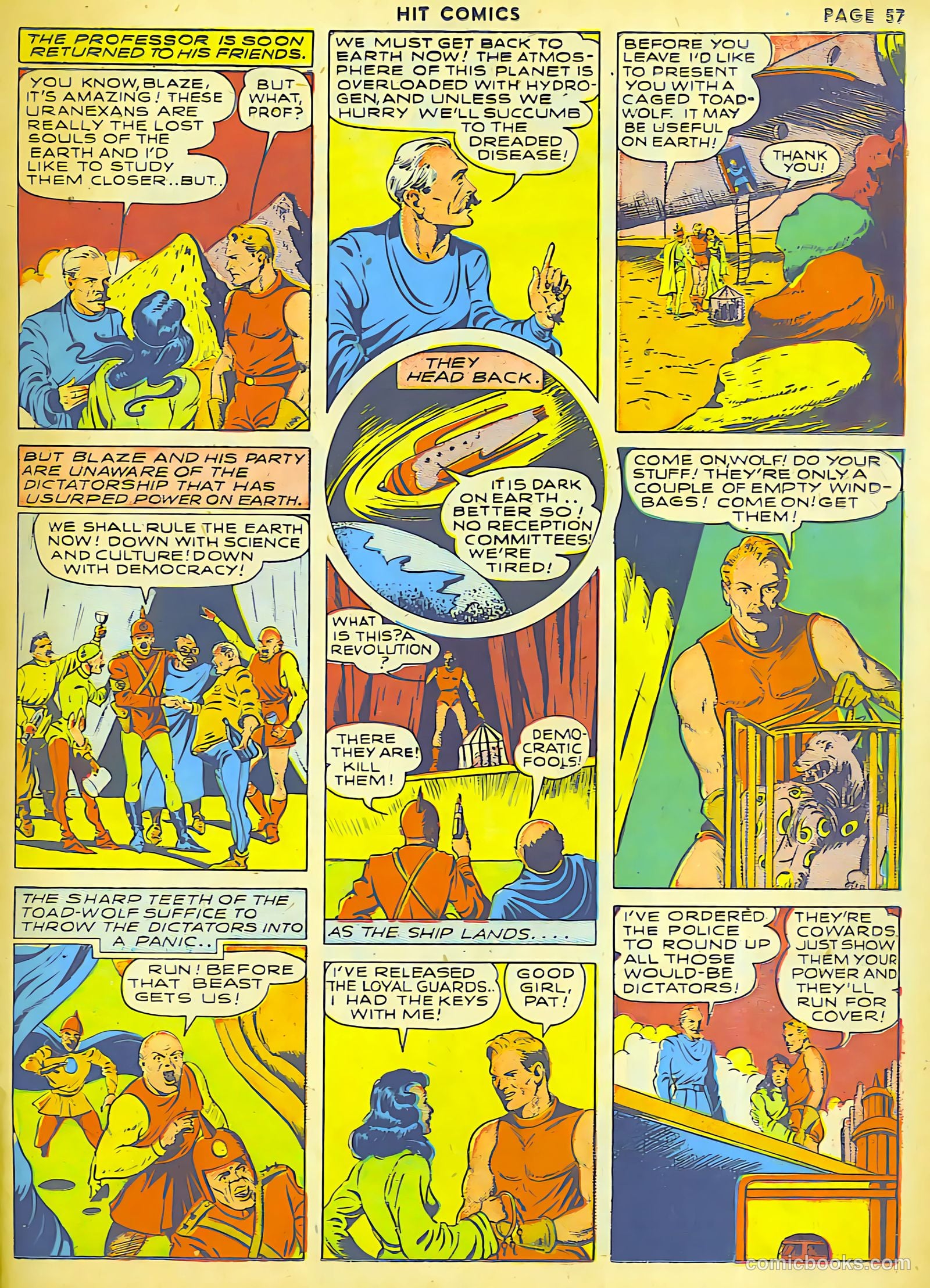 Hit Comics #13 (1941) — page 59 of 68