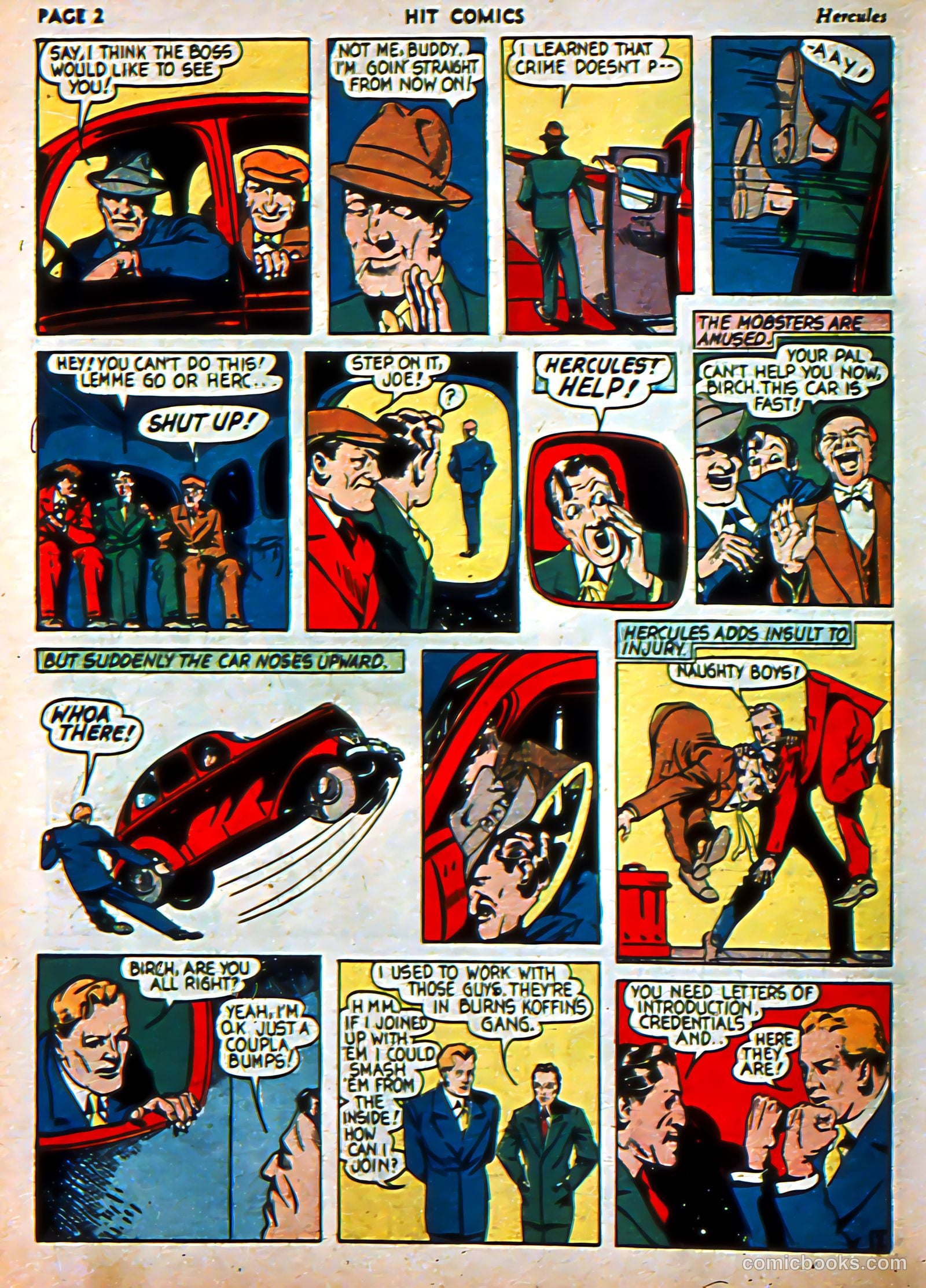 Hit Comics #3 (1940) — page 4 of 68