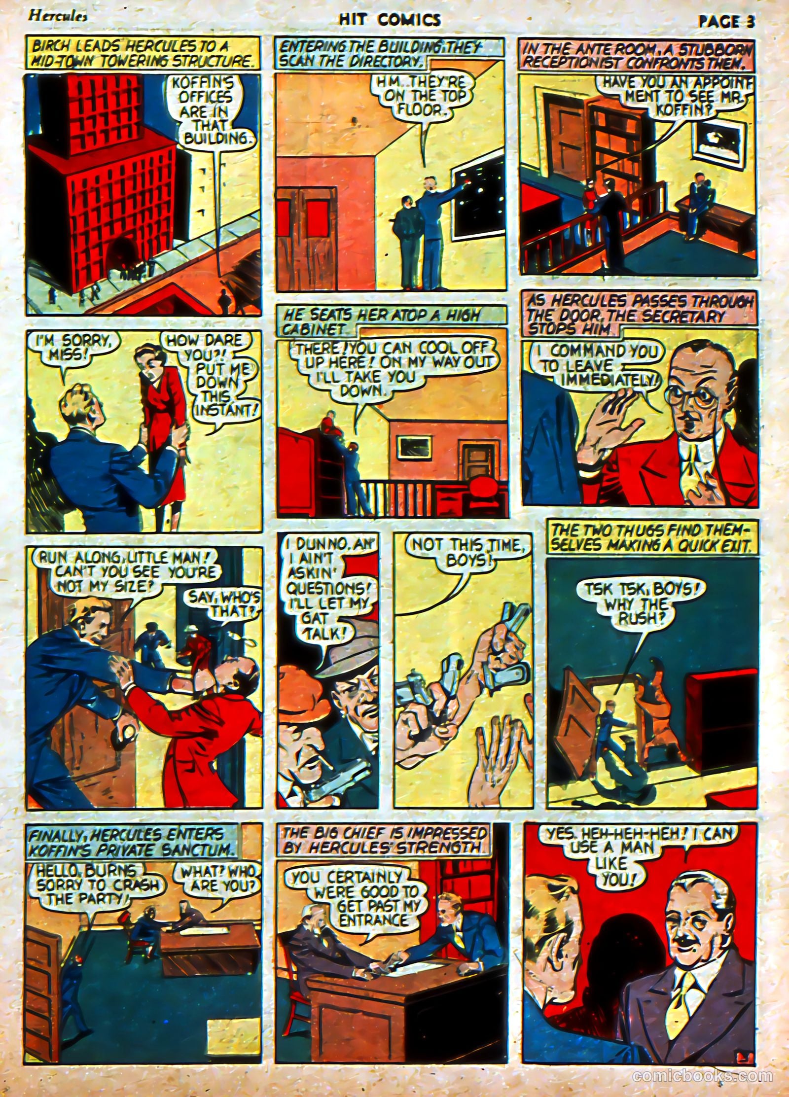Hit Comics #3 (1940) — page 5 of 68