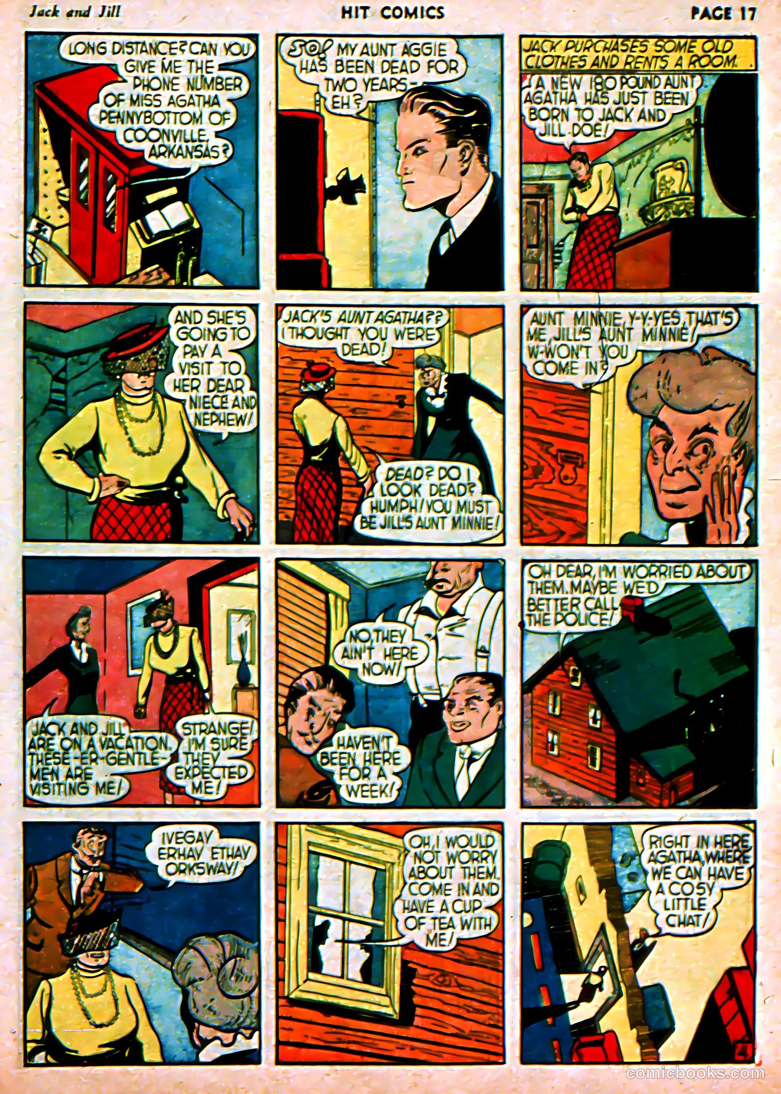 Hit Comics #3 (1940) — page 19 of 68