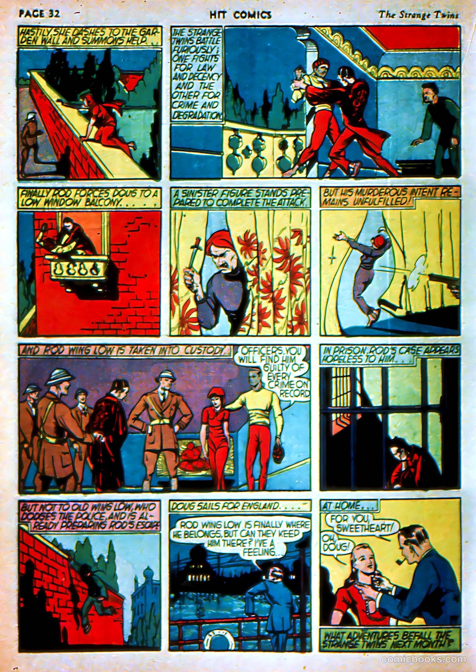 Hit Comics #3 (1940) — page 34 of 68