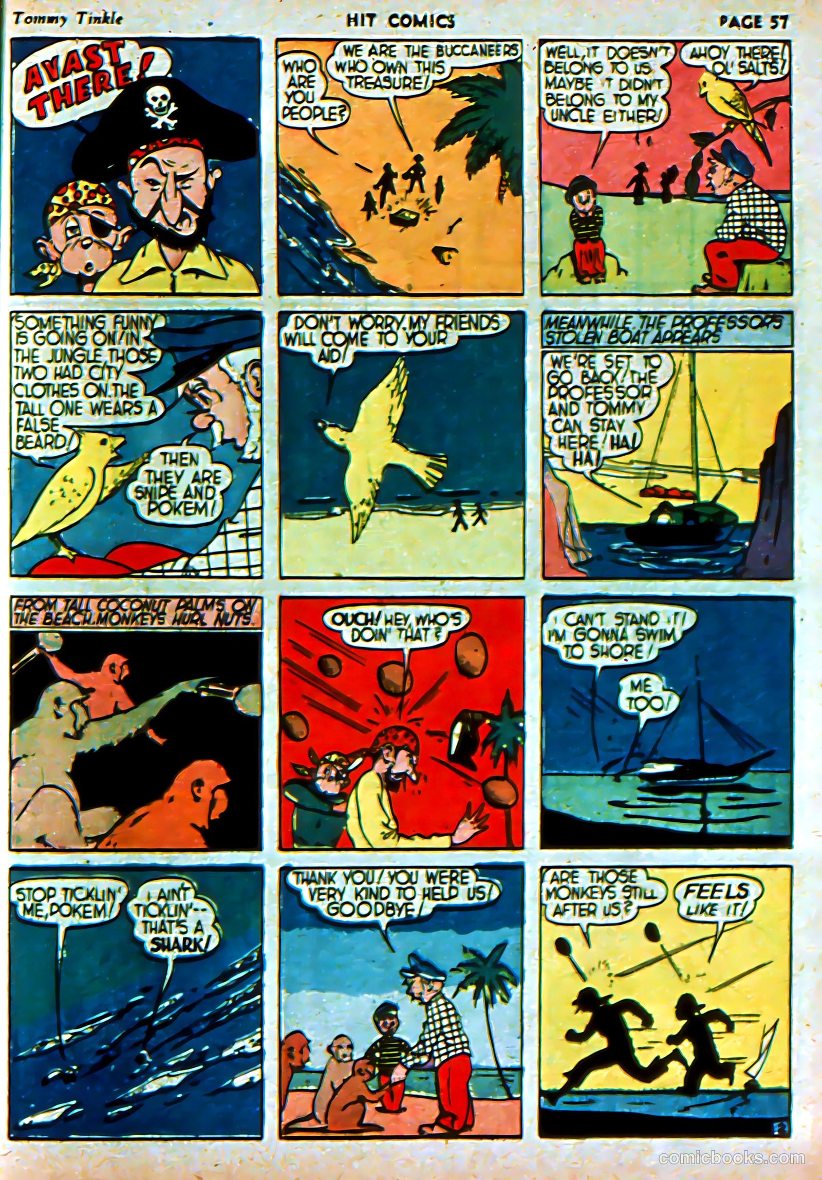Hit Comics #3 (1940) — page 59 of 68