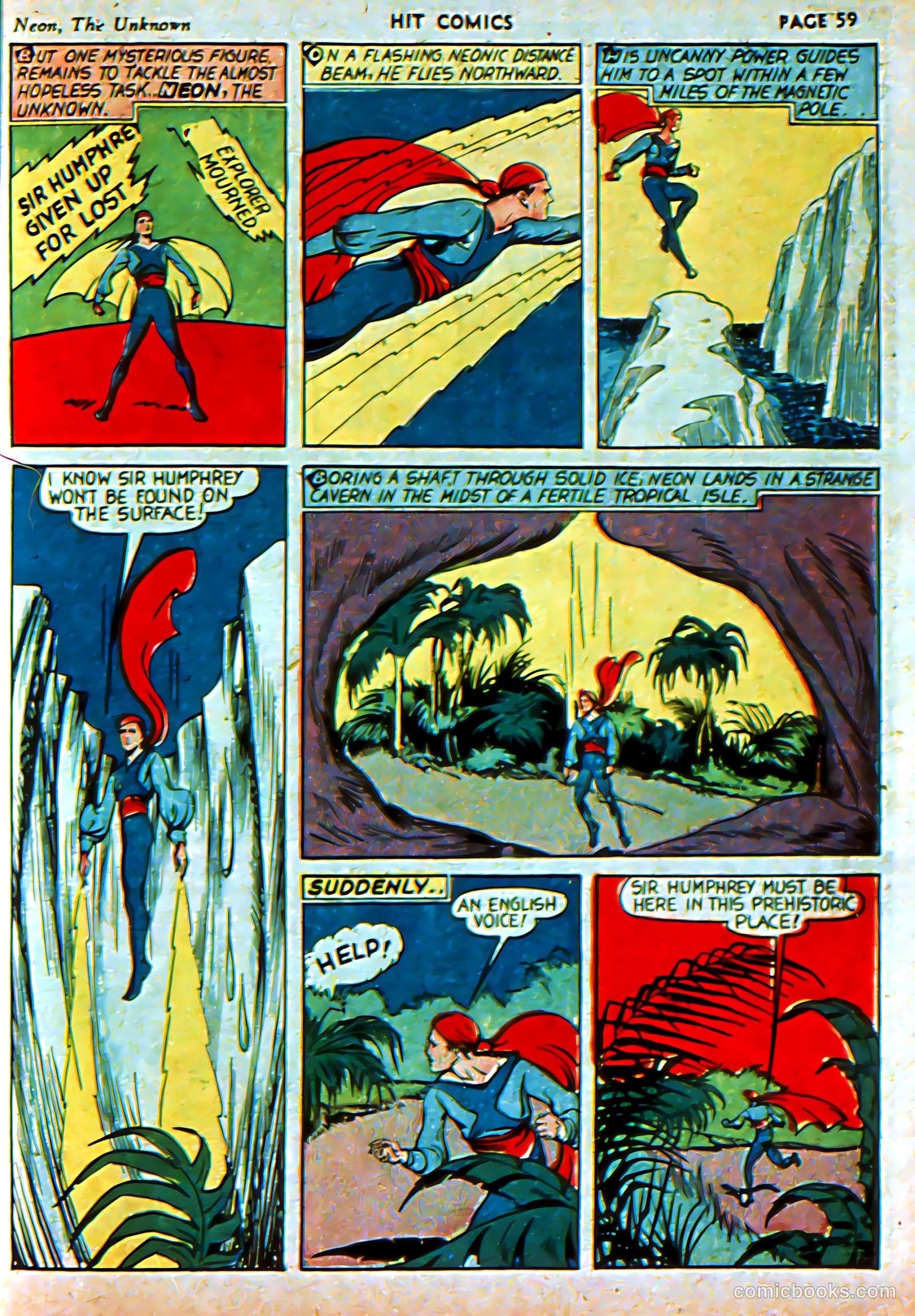 Hit Comics #3 (1940) — page 61 of 68