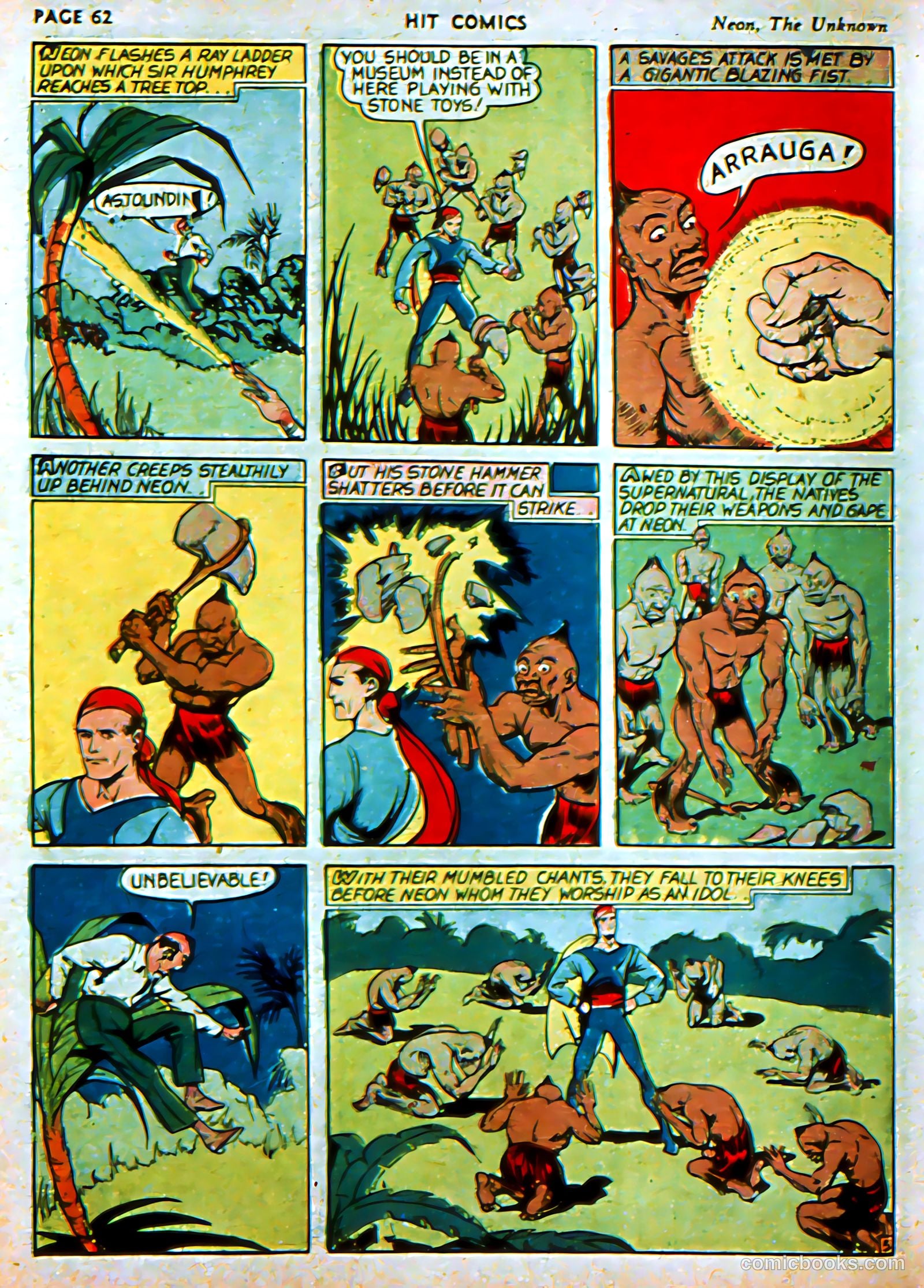 Hit Comics #3 (1940) — page 64 of 68