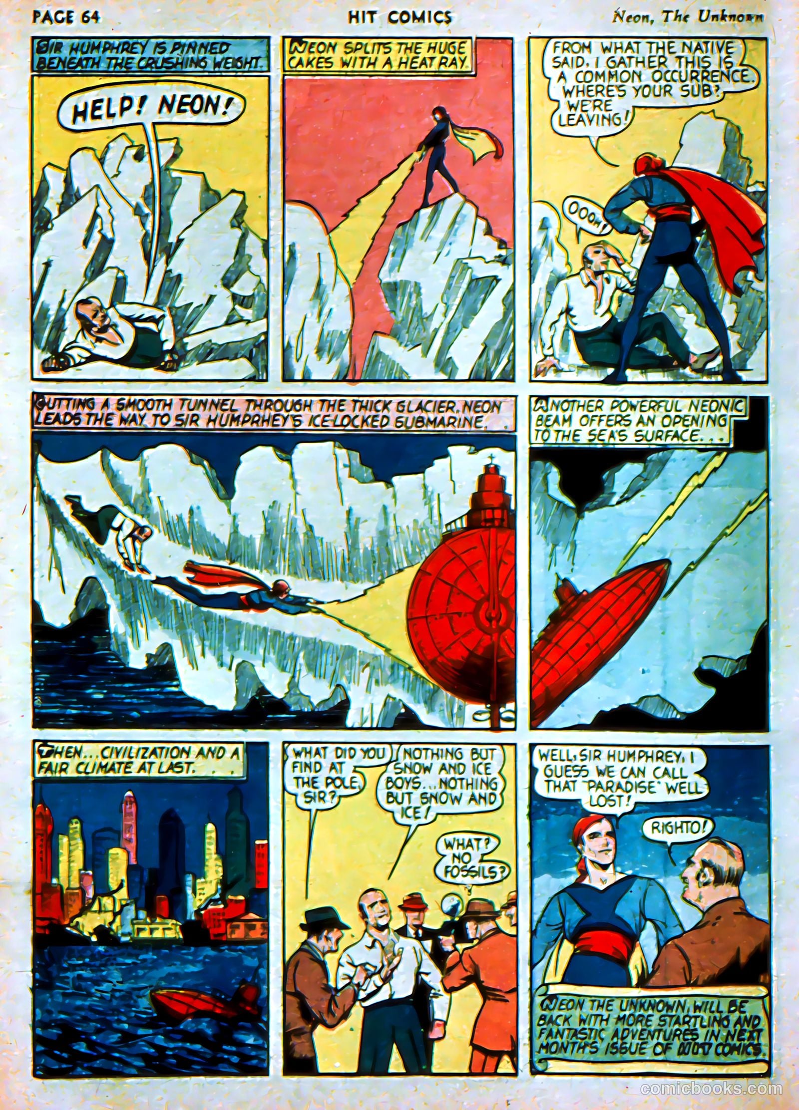 Hit Comics #3 (1940) — page 66 of 68
