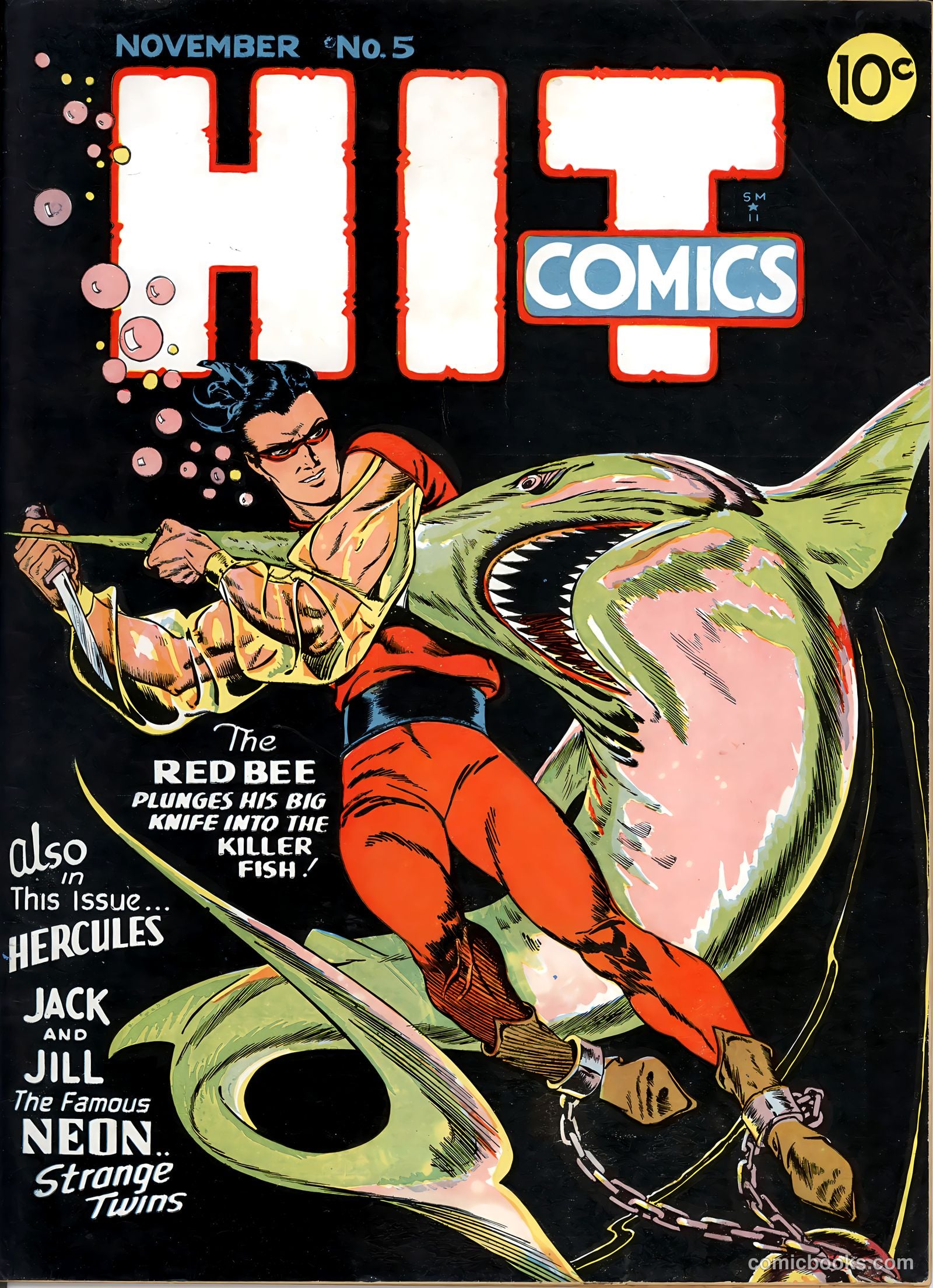 Hit Comics #5 (1940) — page 1 of 68