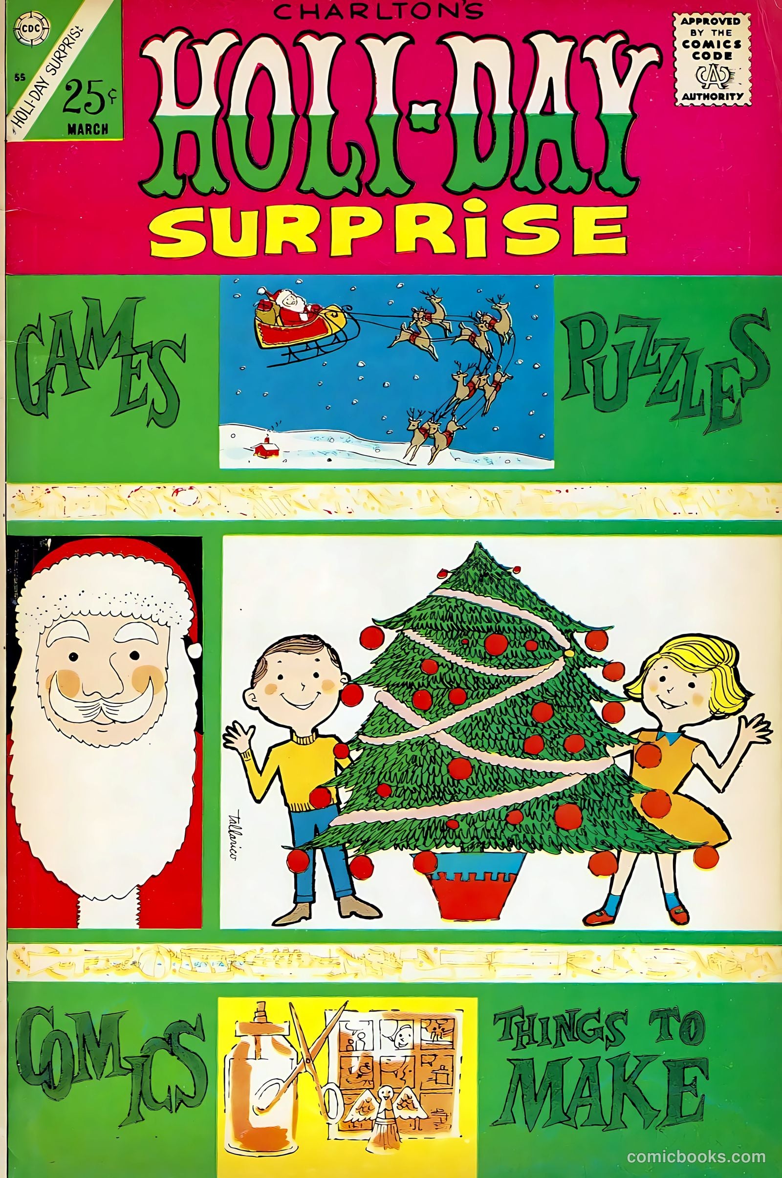Holiday Surprise #55 cover