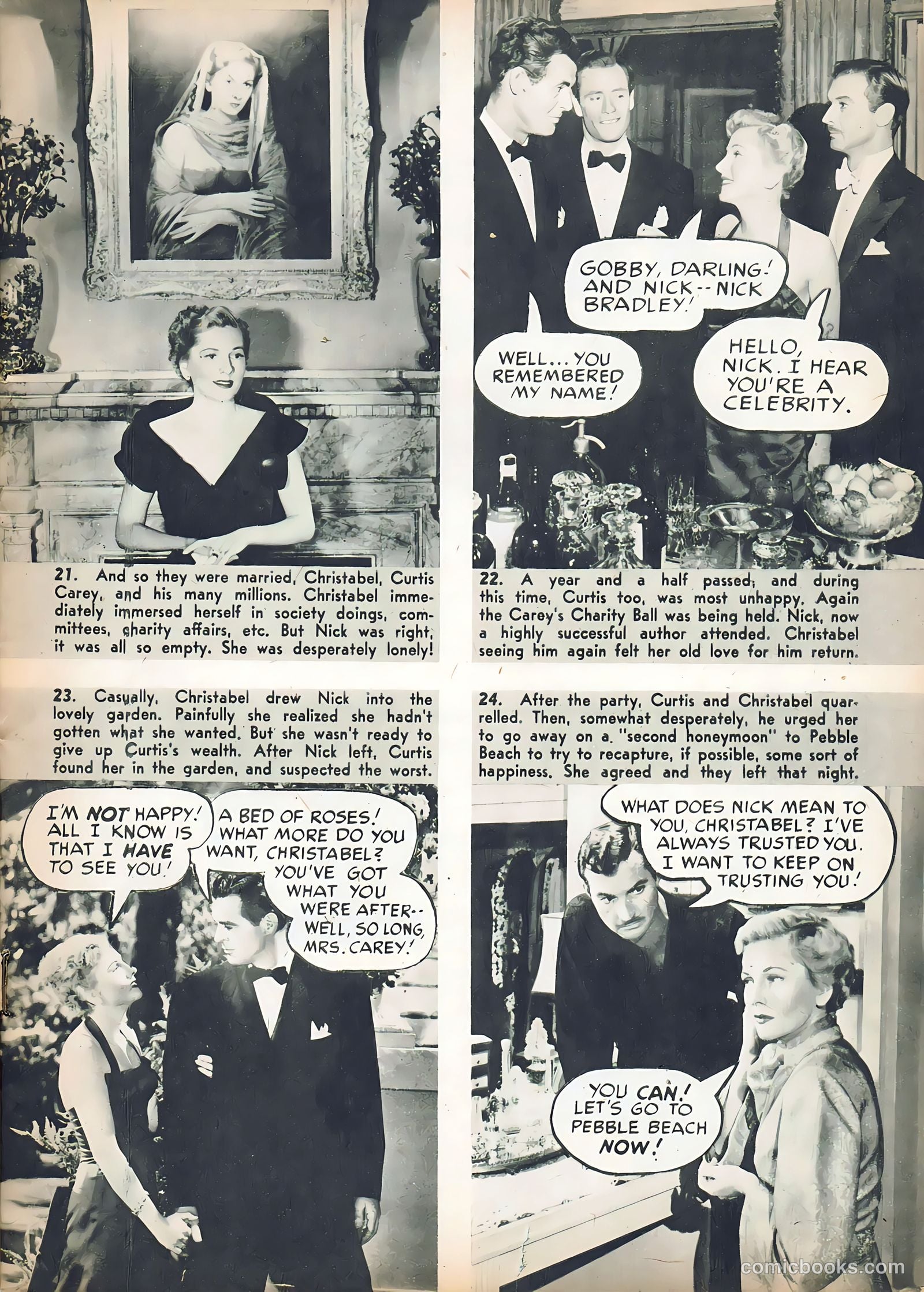 Hollywood Aces #1 (1950) — page 9 of 51