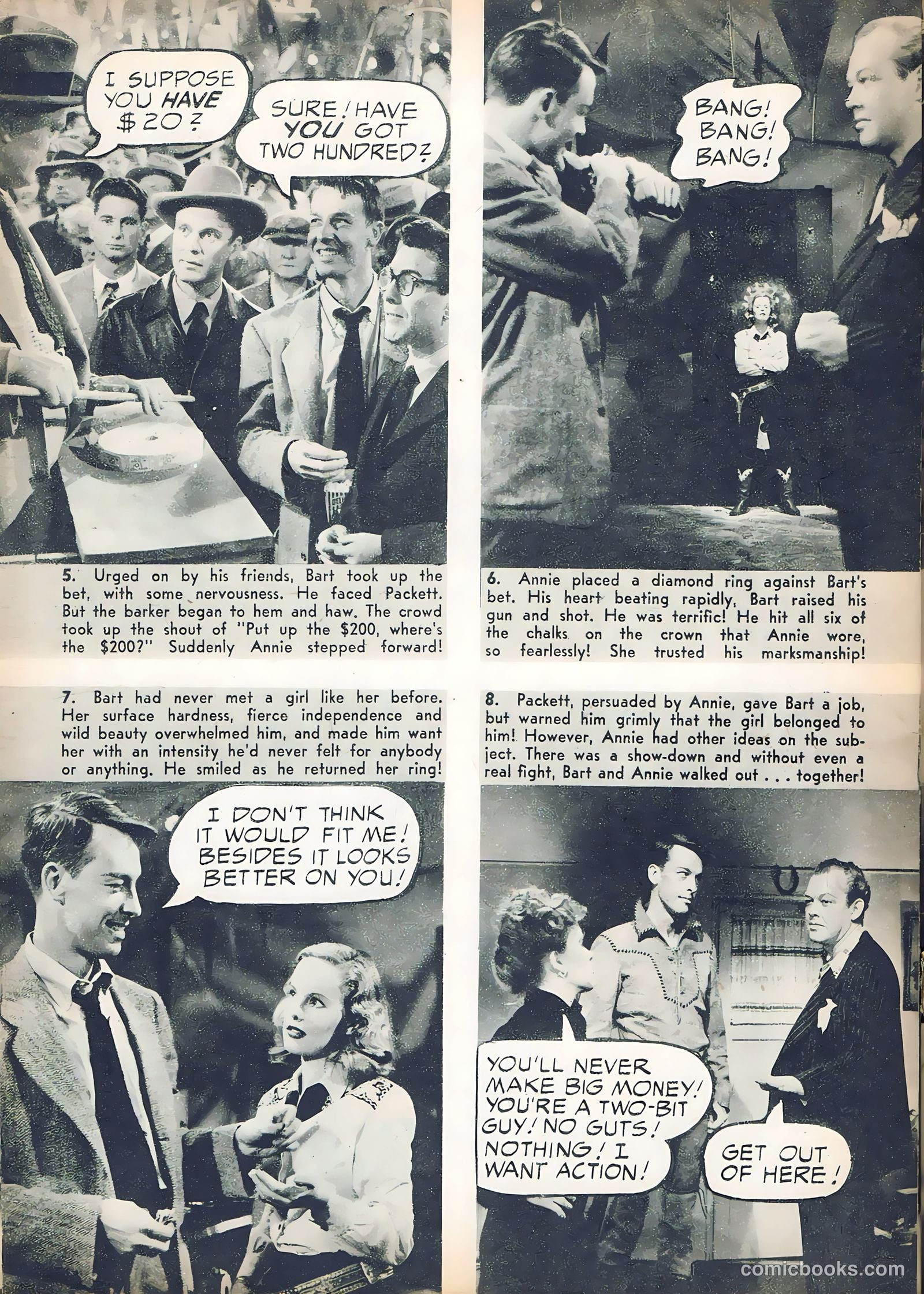 Hollywood Aces #1 (1950) — page 35 of 51