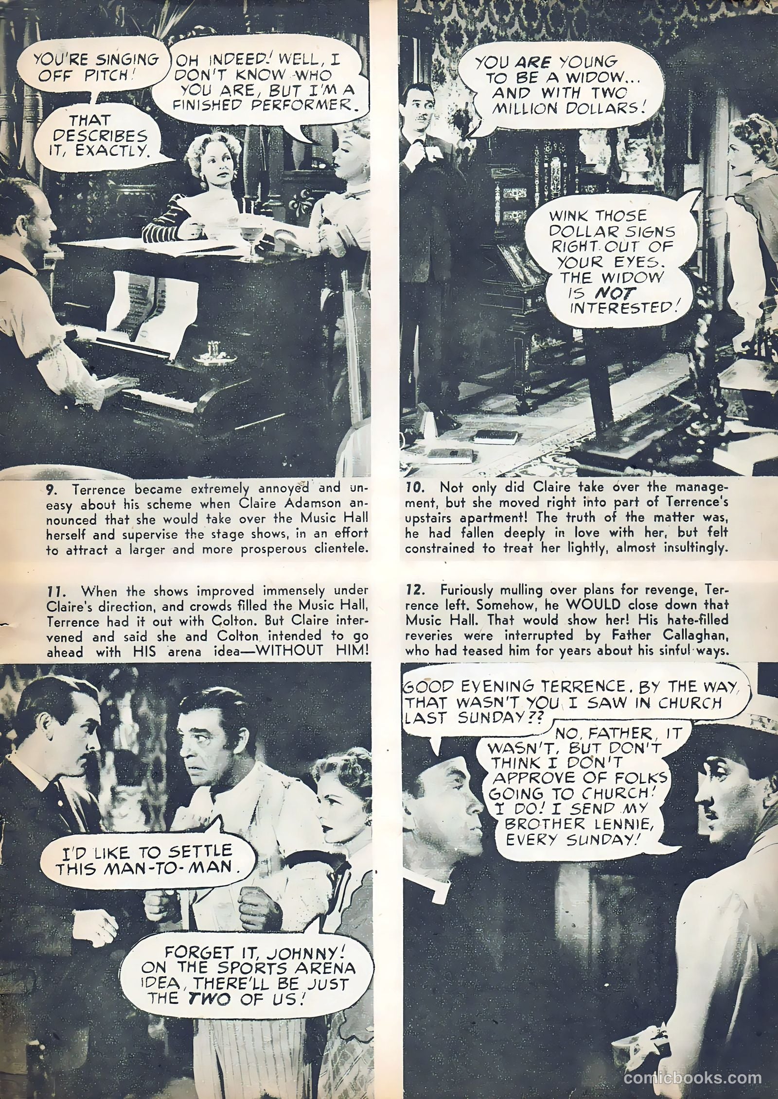 Hollywood Aces #1 (1950) — page 44 of 51