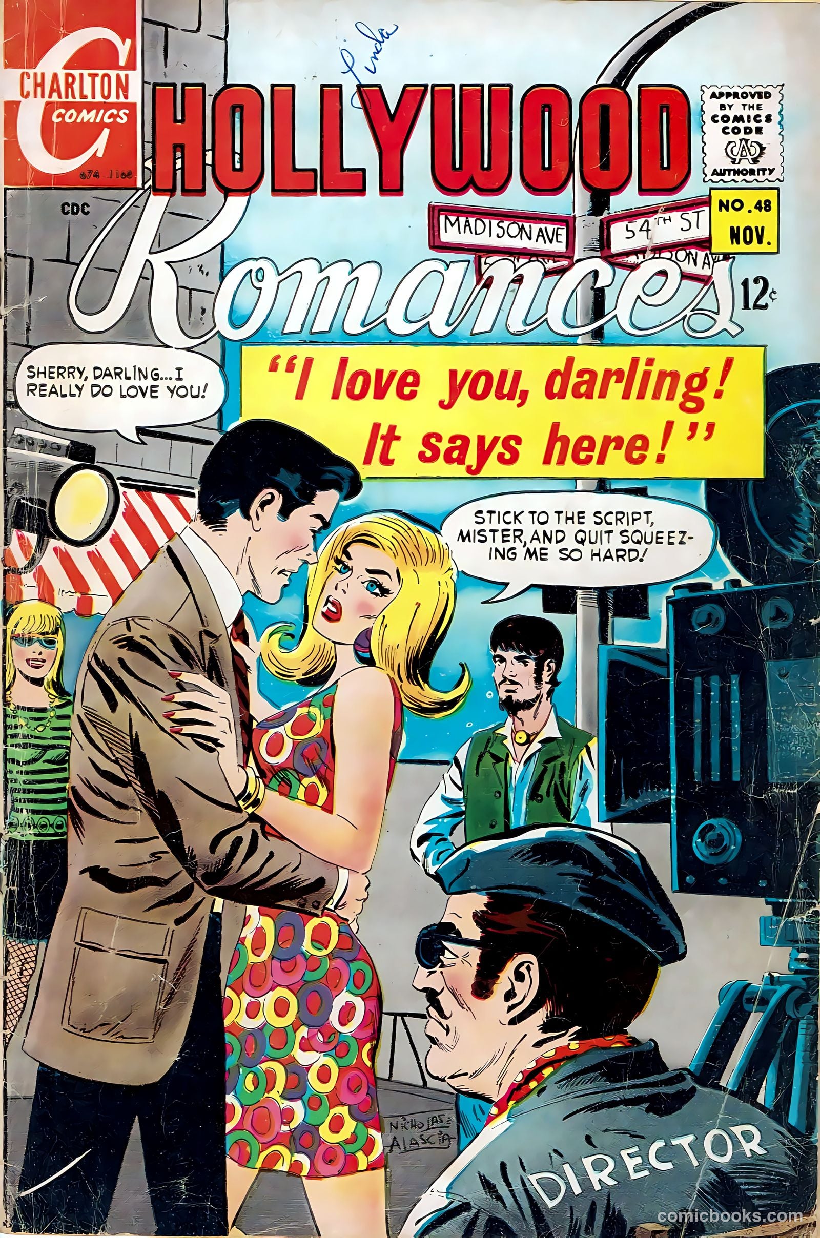 Hollywood Romances #48 cover