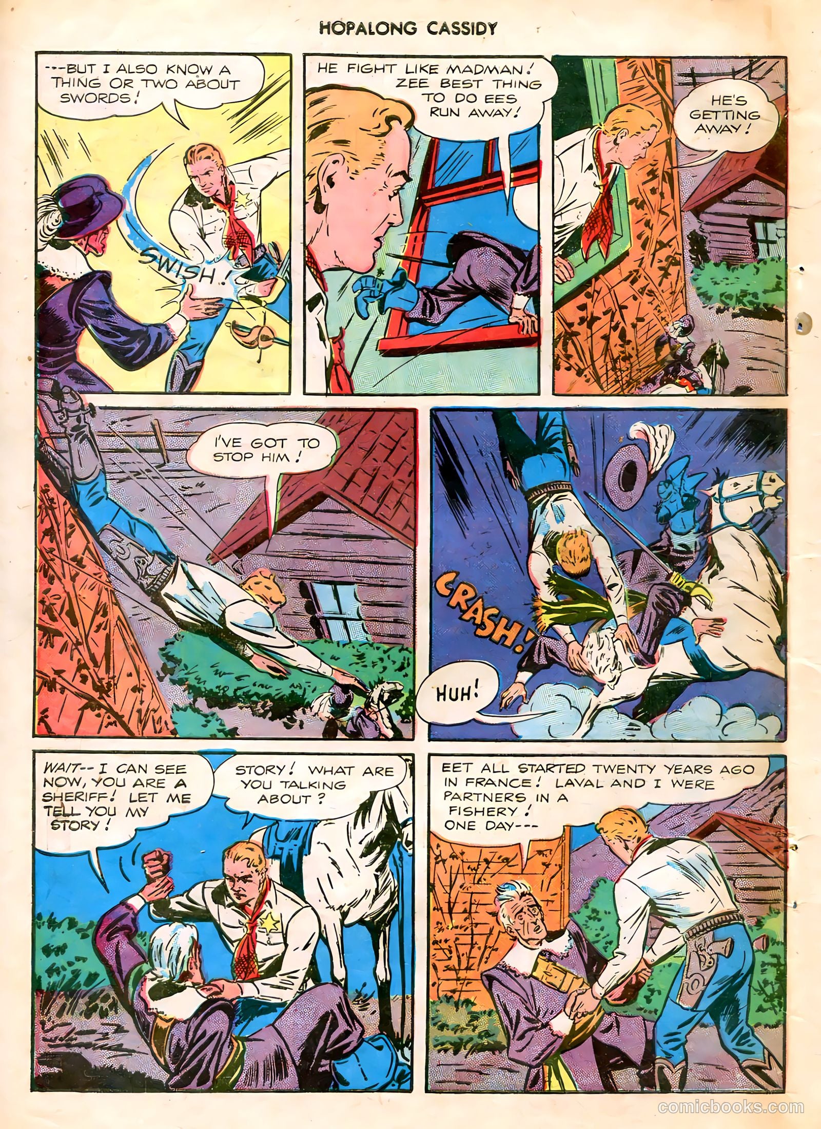Hopalong Cassidy #11 (1947) — page 44 of 52