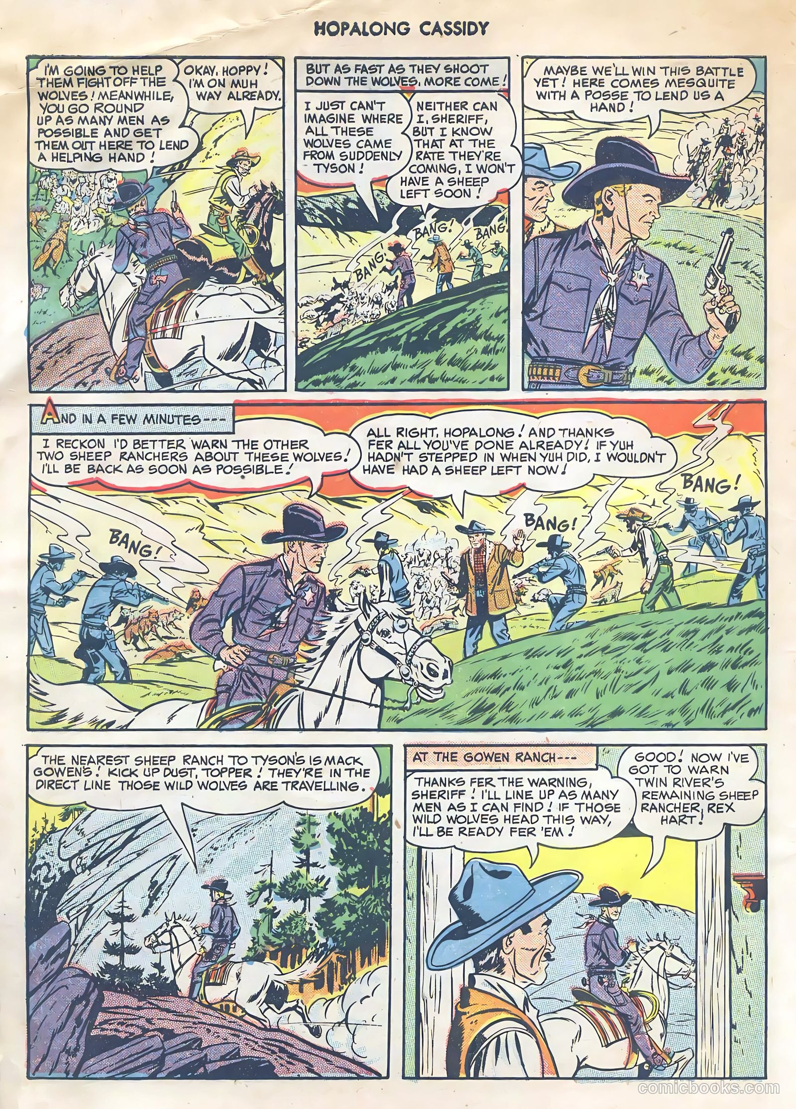 Hopalong Cassidy #39 (1950) — page 5 of 51
