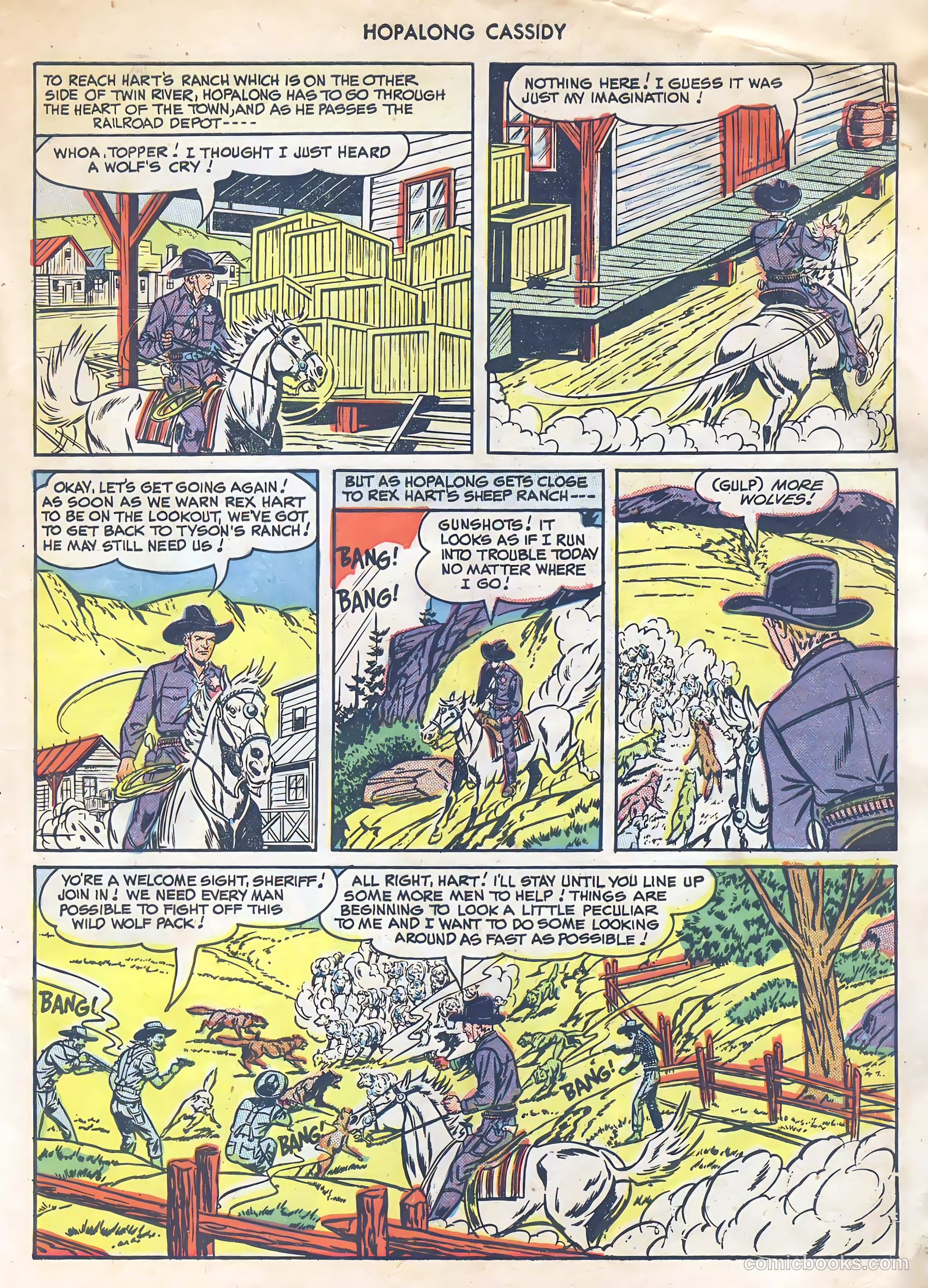 Hopalong Cassidy #39 (1950) — page 6 of 51