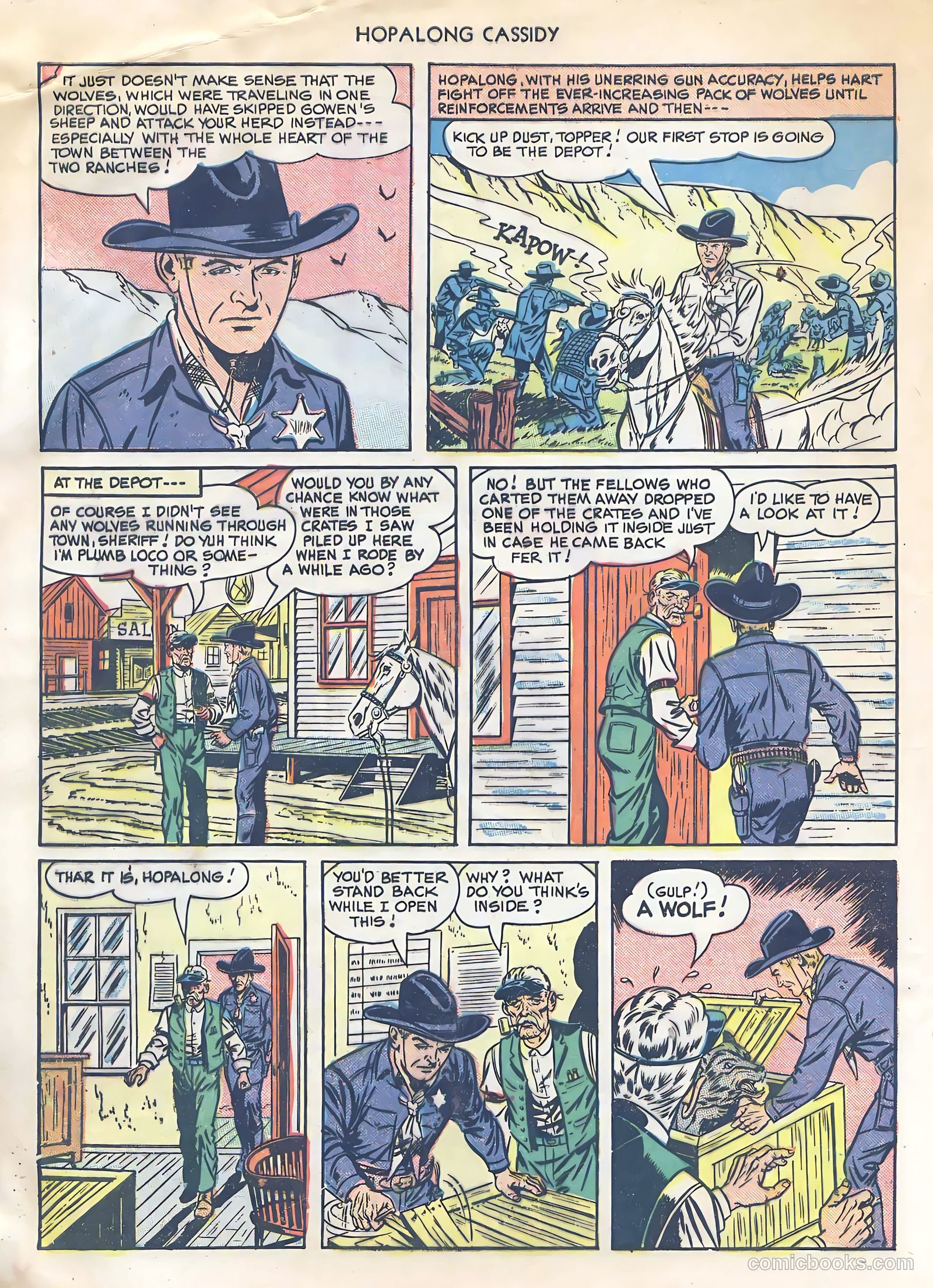Hopalong Cassidy #39 (1950) — page 7 of 51