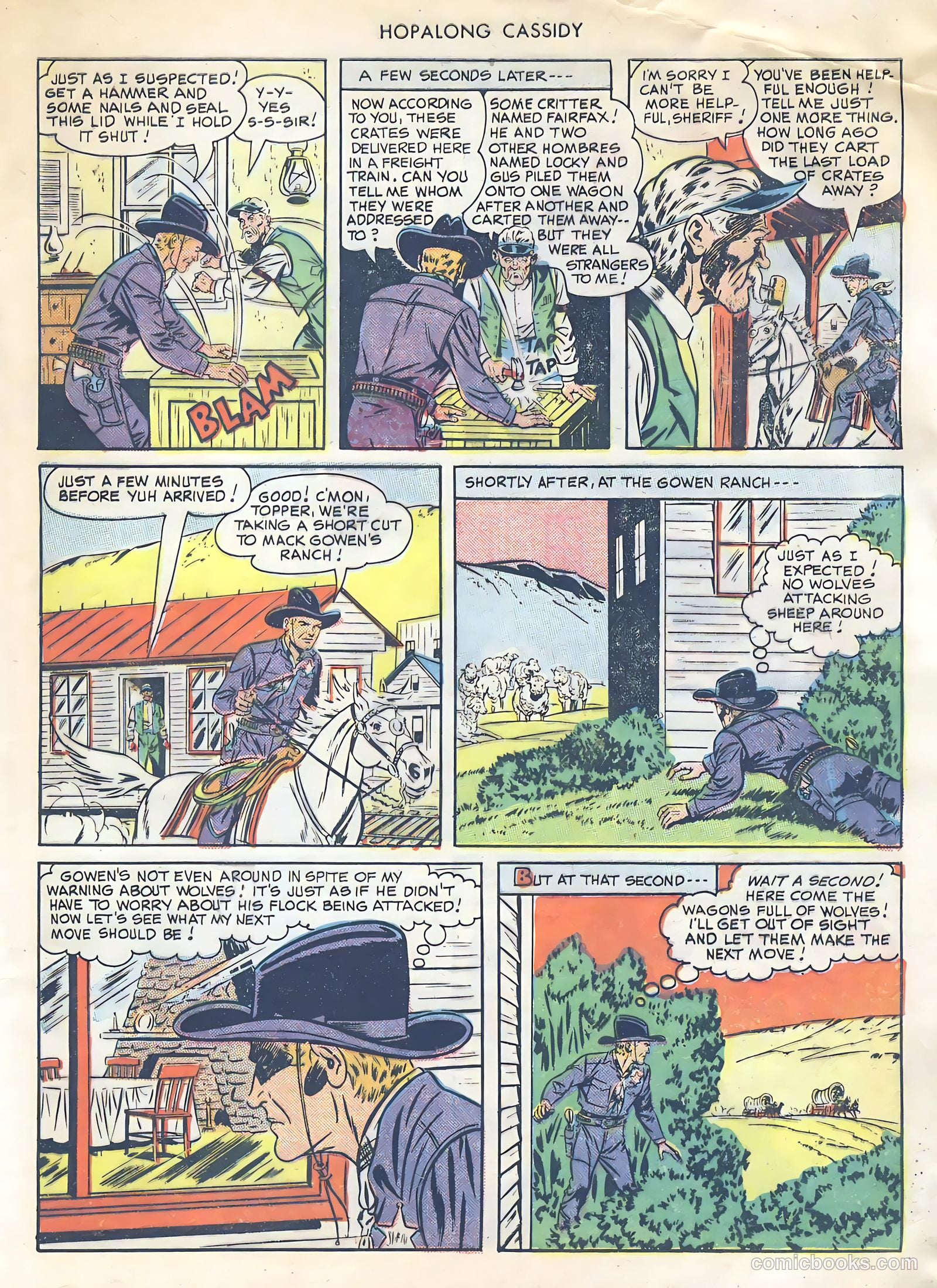 Hopalong Cassidy #39 (1950) — page 8 of 51