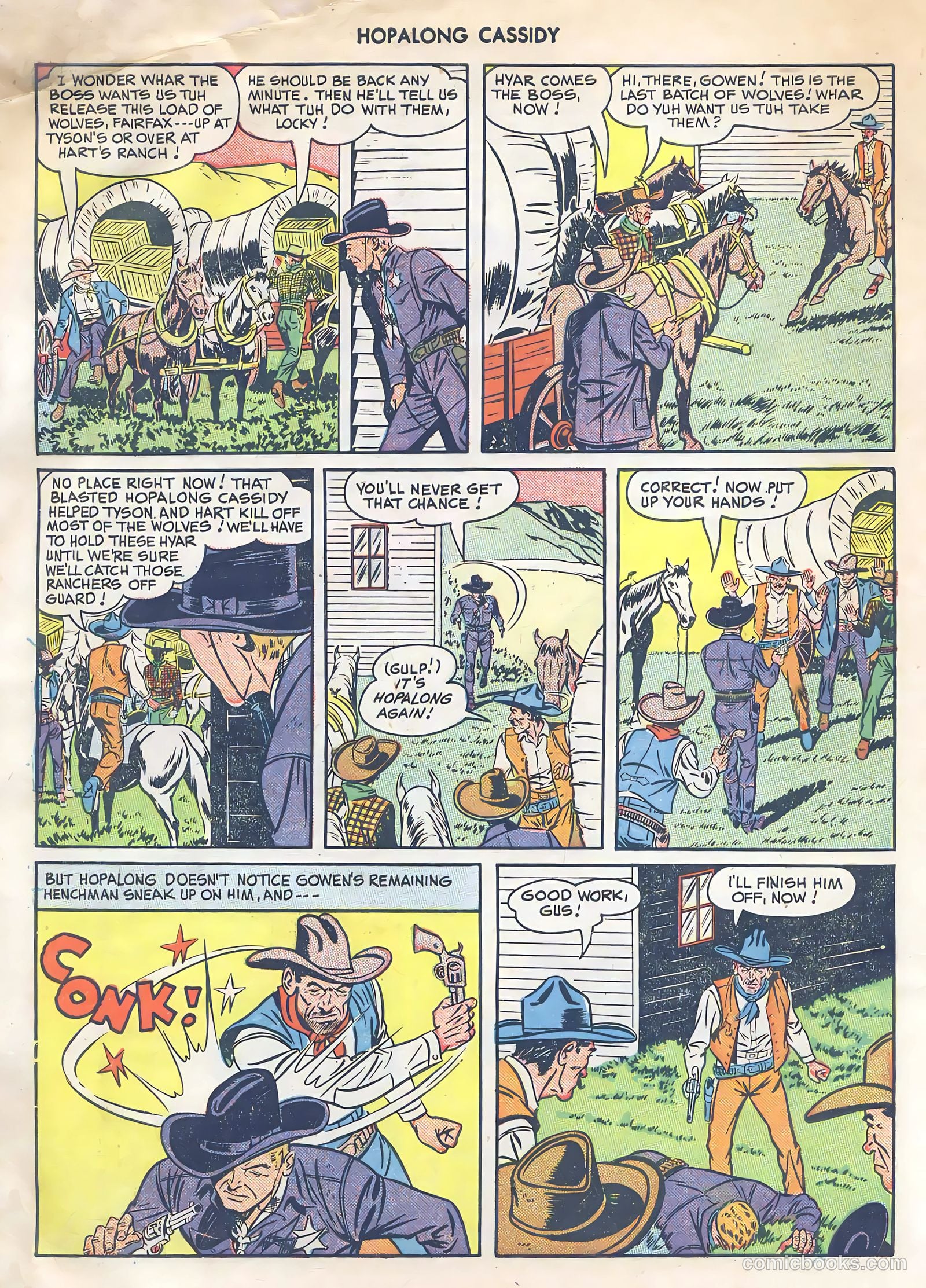 Hopalong Cassidy #39 (1950) — page 9 of 51