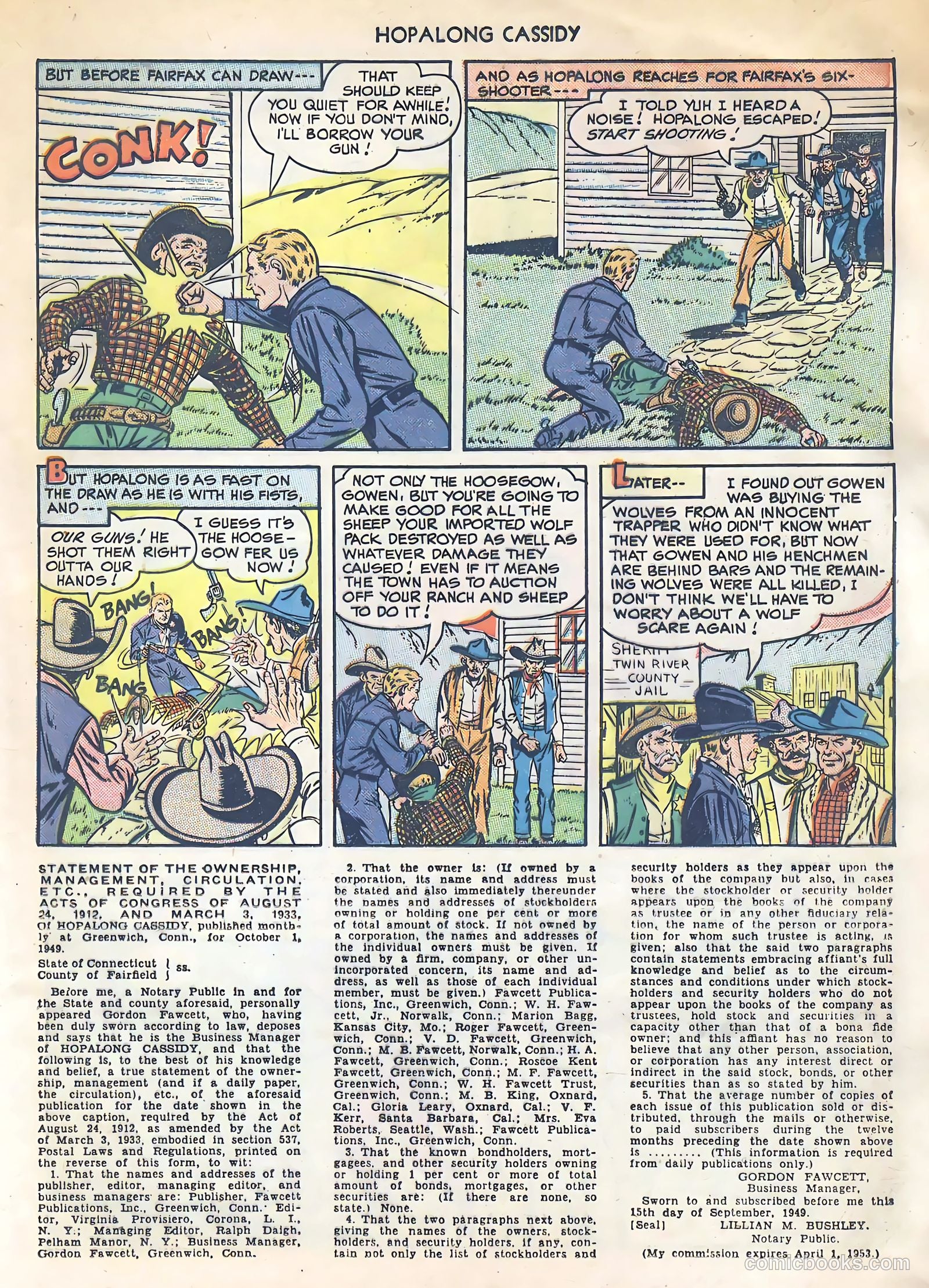 Hopalong Cassidy #39 (1950) — page 12 of 51
