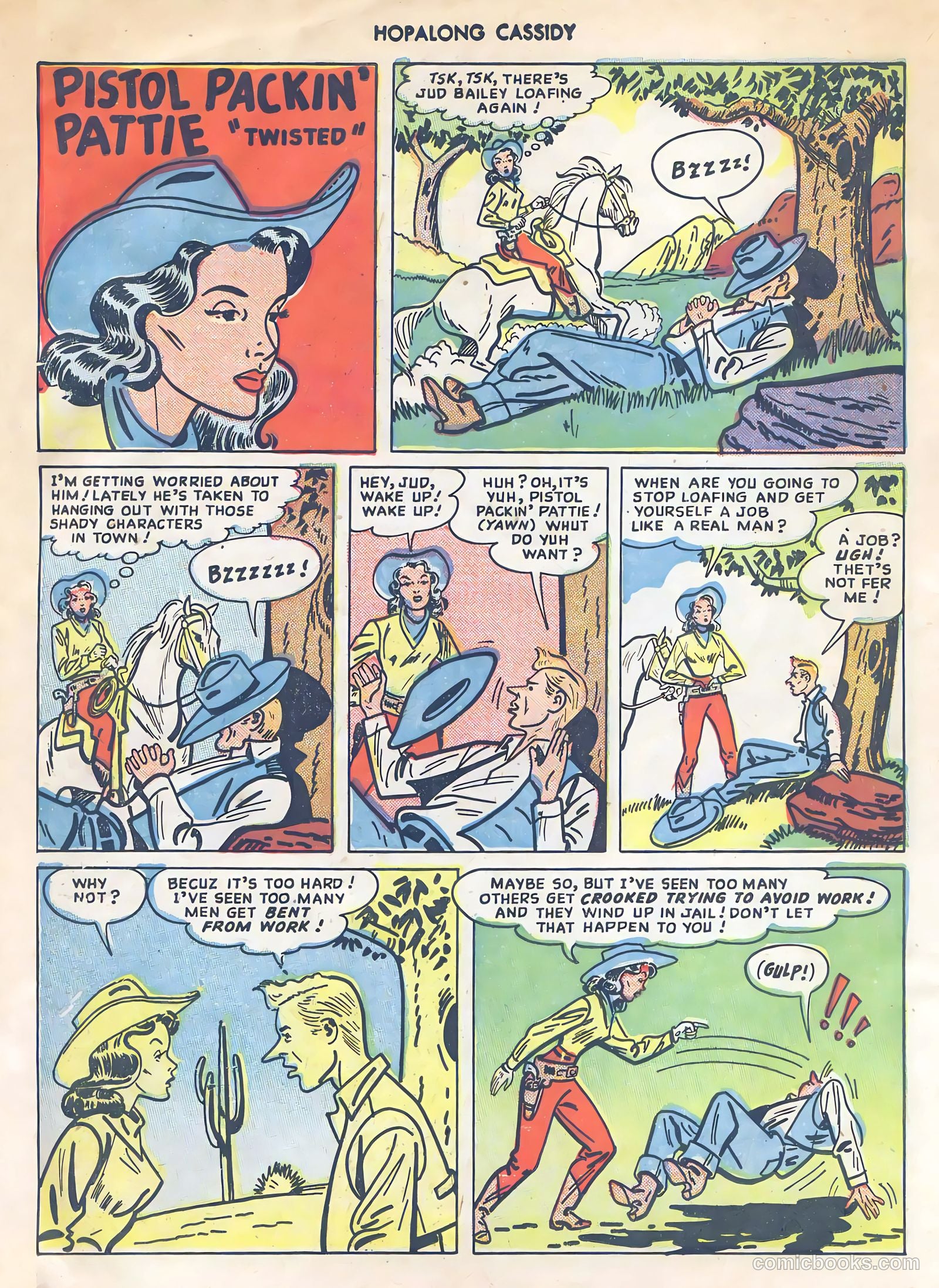 Hopalong Cassidy #39 (1950) — page 13 of 51