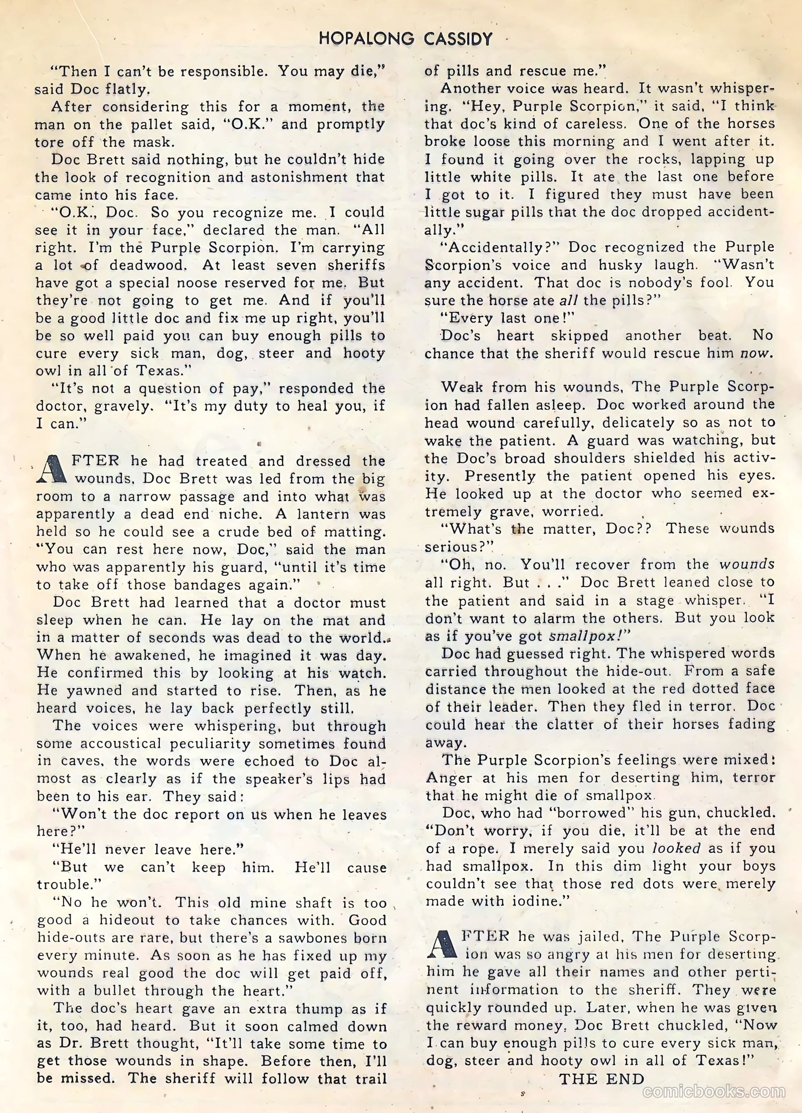 Hopalong Cassidy #39 (1950) — page 16 of 51