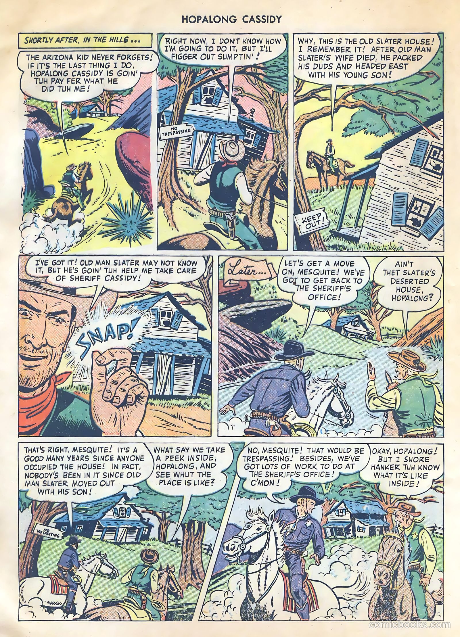 Hopalong Cassidy #39 (1950) — page 19 of 51